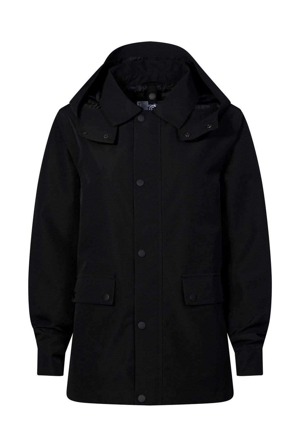 Black Shea Waterproof Trench Coat, Image 6 of 6