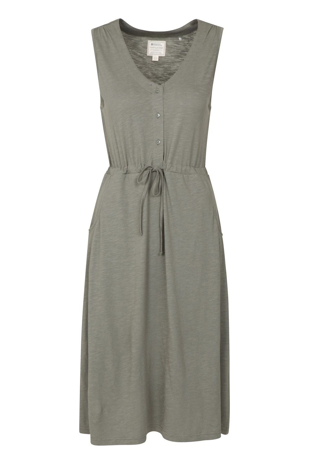 Khaki Bahamas Sleeveless Dress, Image 1 of 5