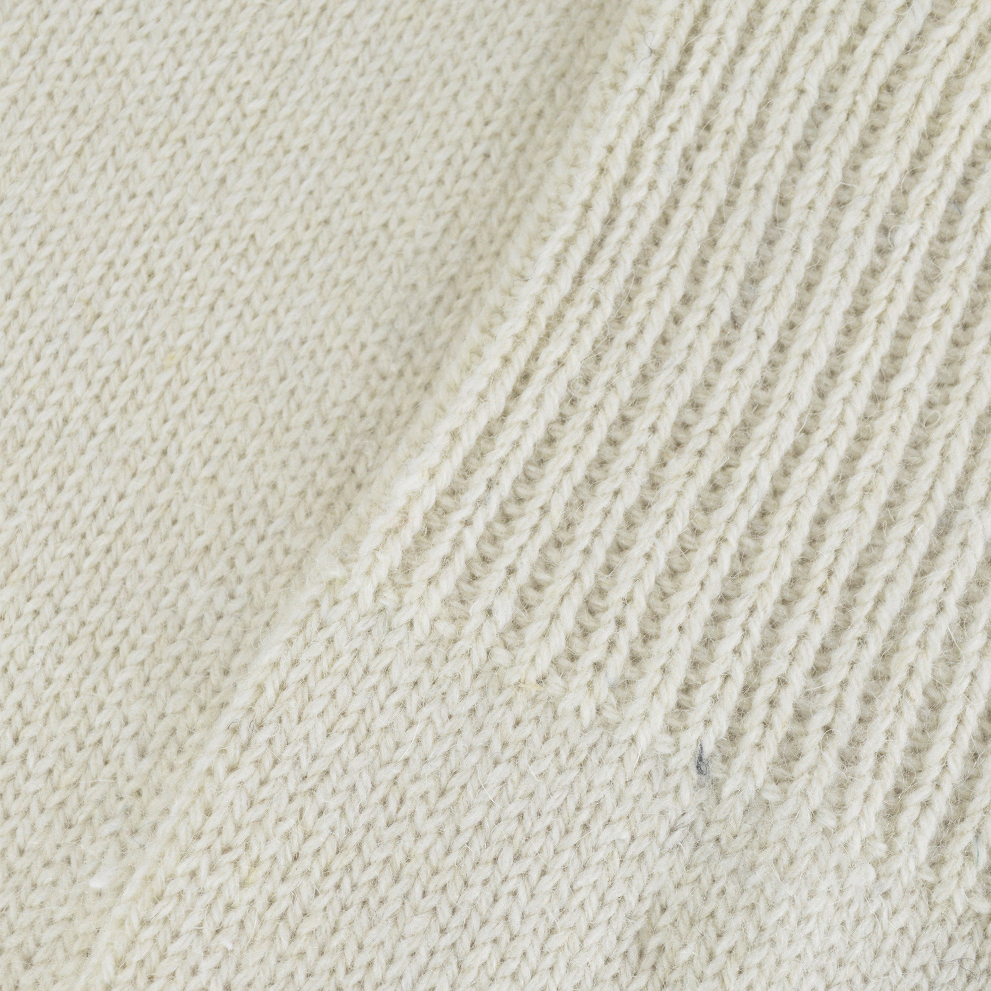 Cream Knee High Wool Rich Angling Boot Socks, Image 3 of 4