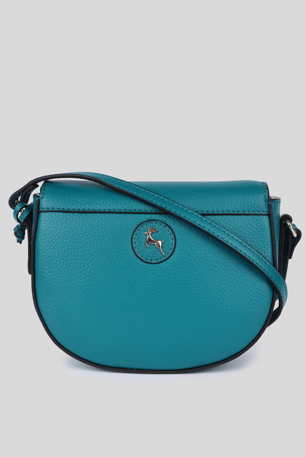 Forest 'Borsa della Moda' Real Leather Saddle Crossbody Bag, Image 3 of 4