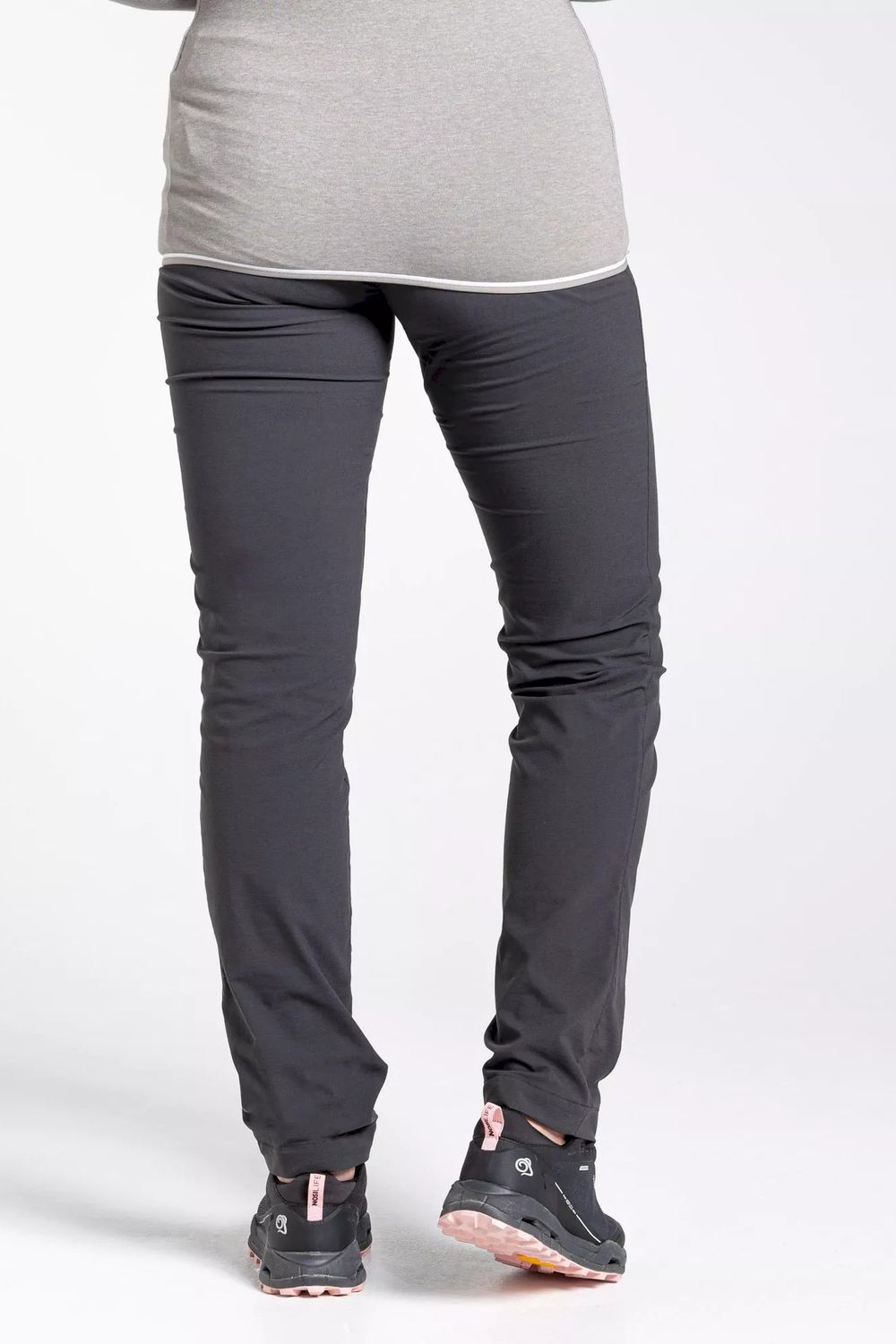 Charcoal NosiLife Pro Slim Trousers, Image 2 of 6