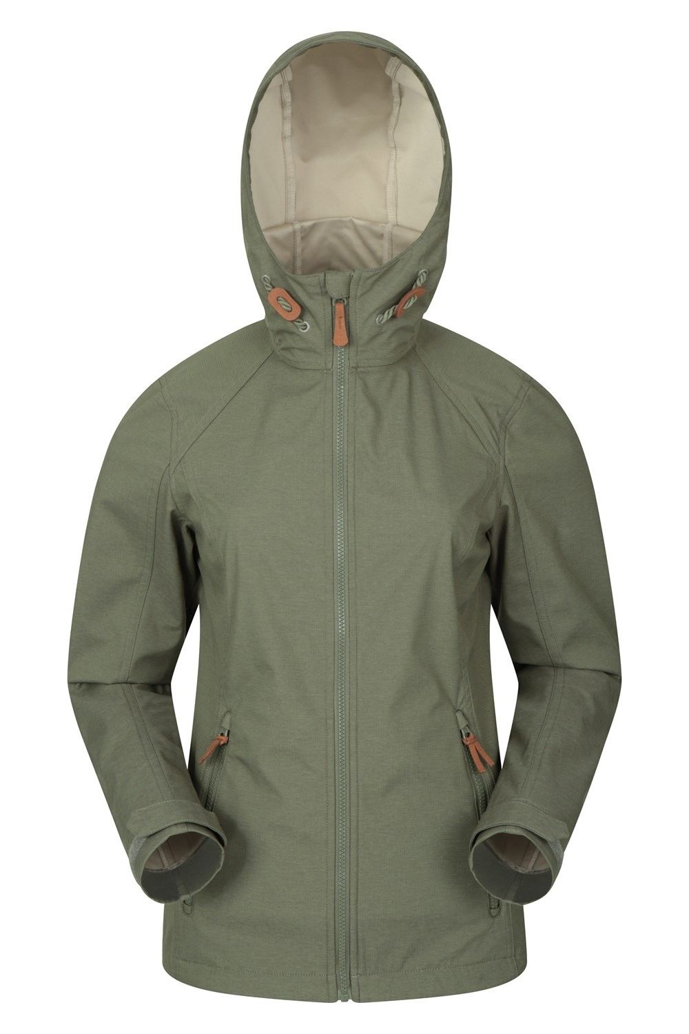 Khaki Iona Soft Shell Jacket, Image 1 of 8