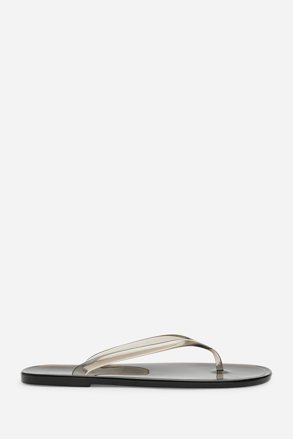 Black Chandler Jelly Thong Flip Flop Sandals, Image 2 of 6