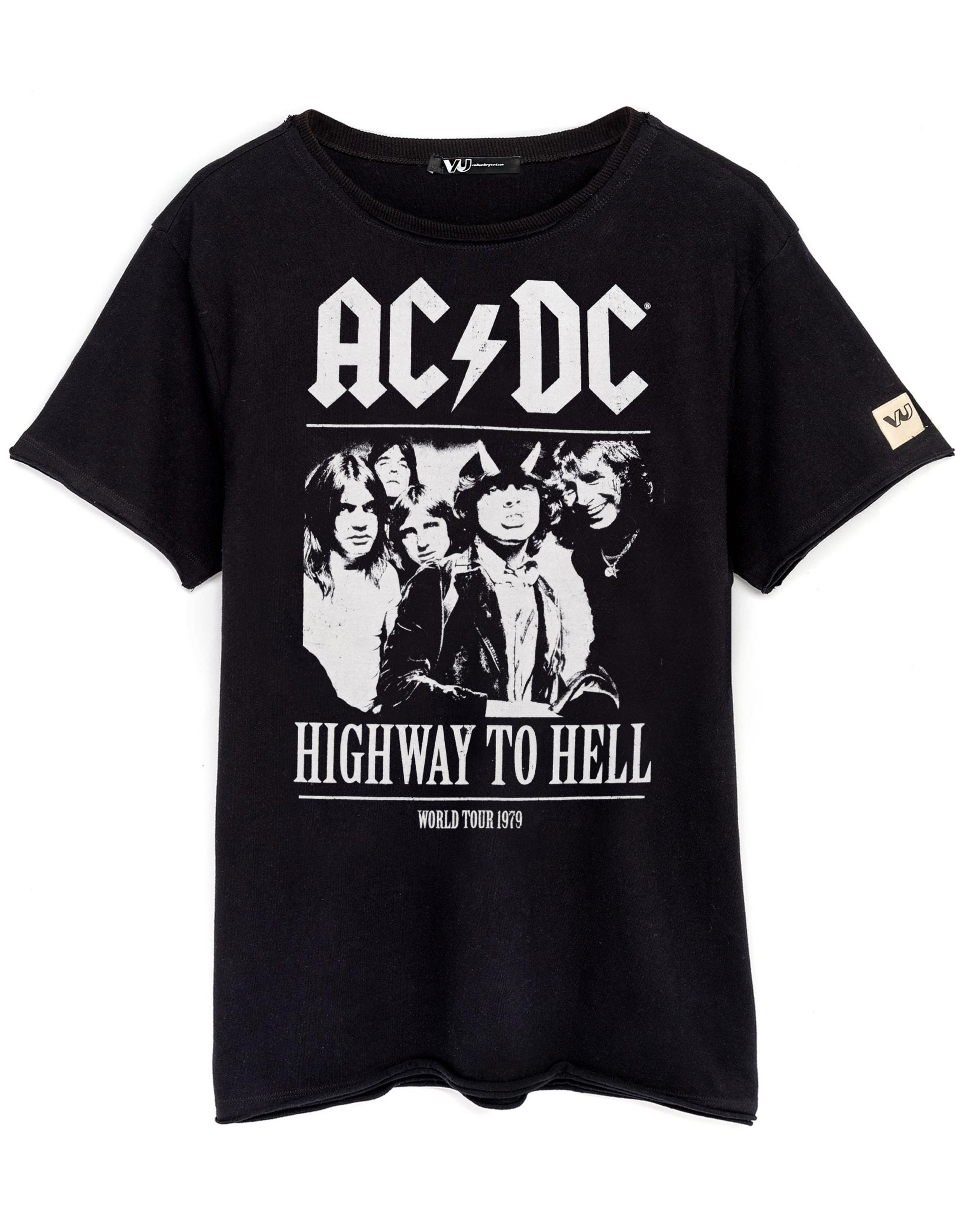 Black Ac/Dc Highway To Hell Unisex T-Shirt