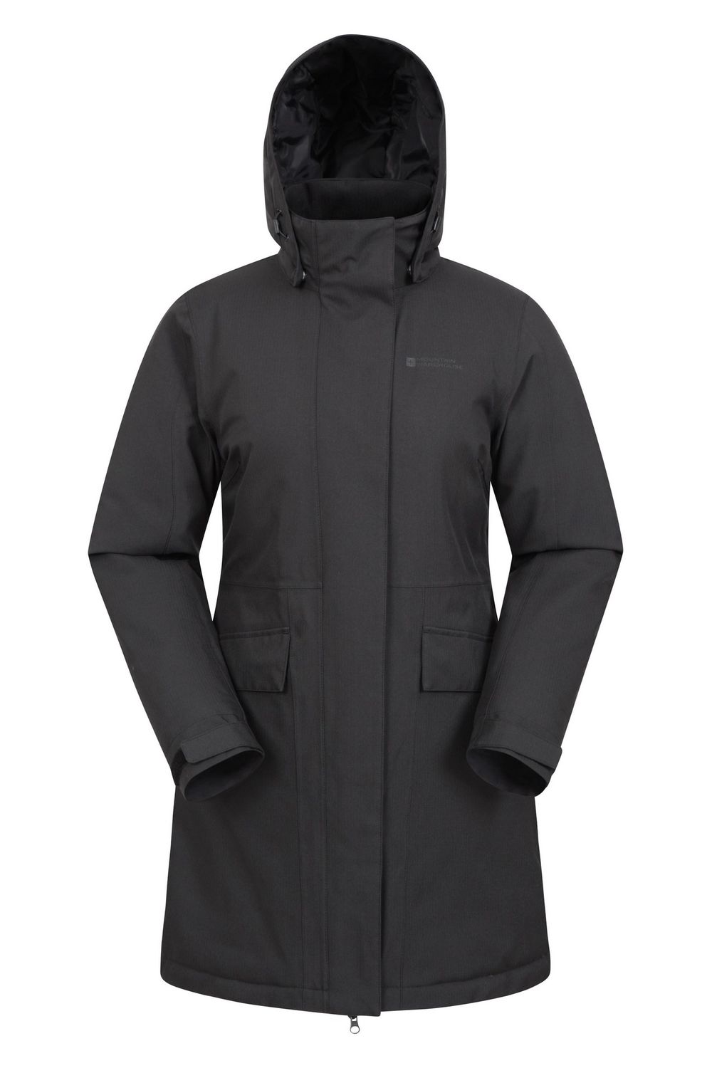 Black Rain On Waterproof Padded Jacket, Image 1 of 4