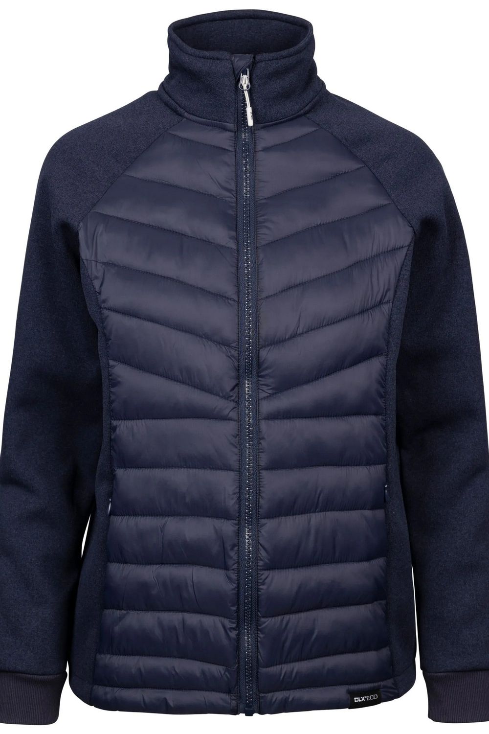Navy Luisa DLX Padded Fleece Jacket, Image 1 of 2