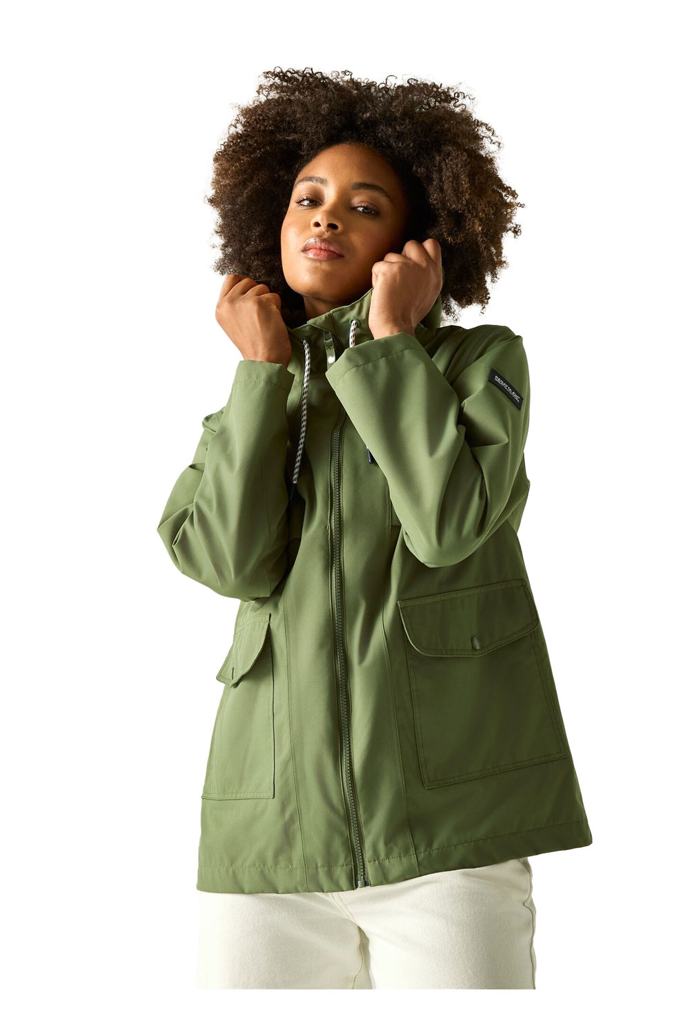 Green Orlea Floral Waterproof Jacket, Image 4 of 4