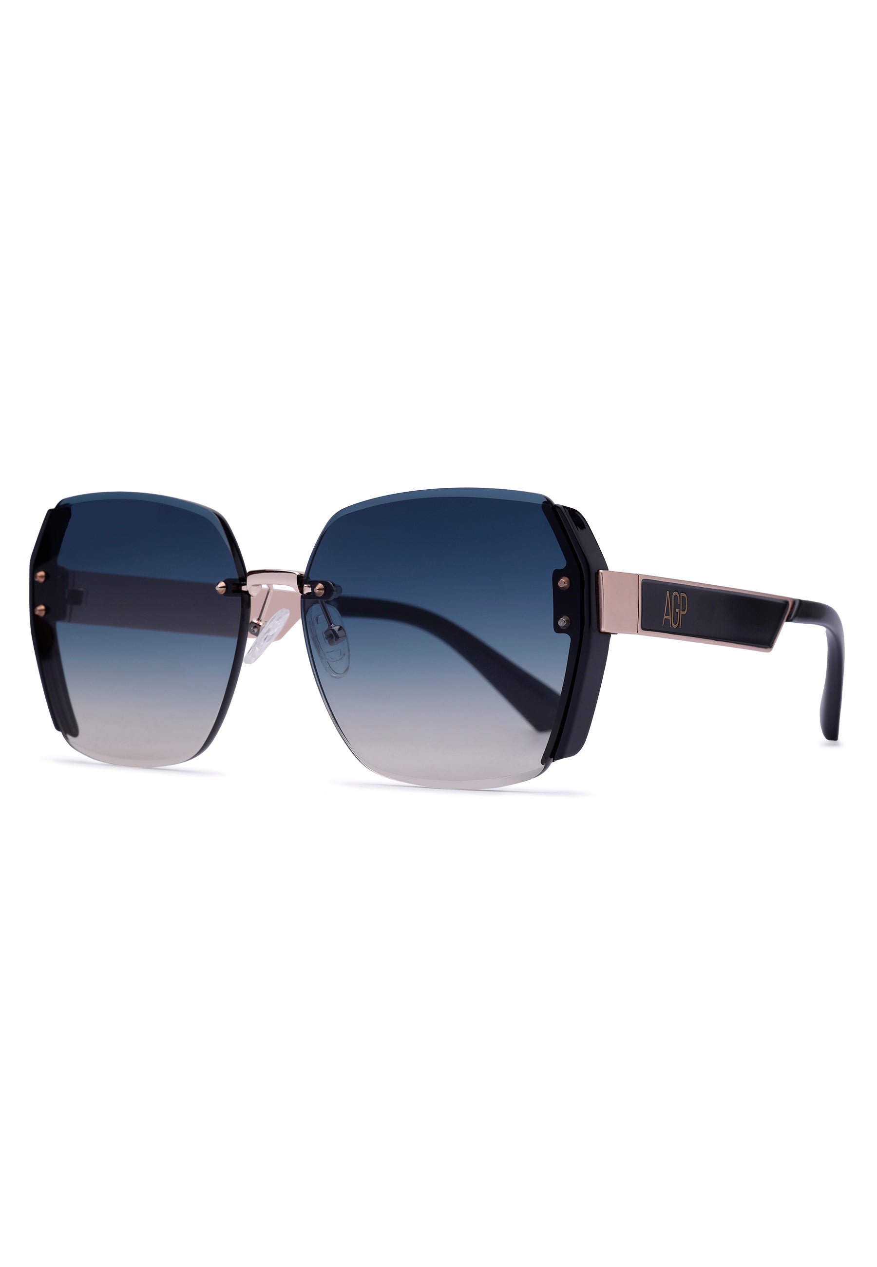 Black Bold Square Sunglasses