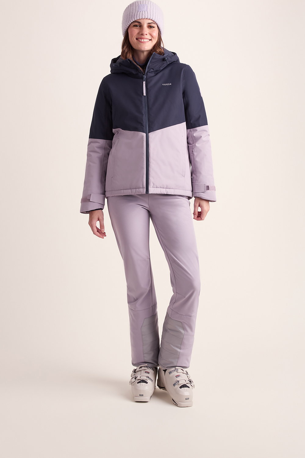 Navy Blue Corvara Waterproof Insulated Ski Jacket, Image 4 of 6