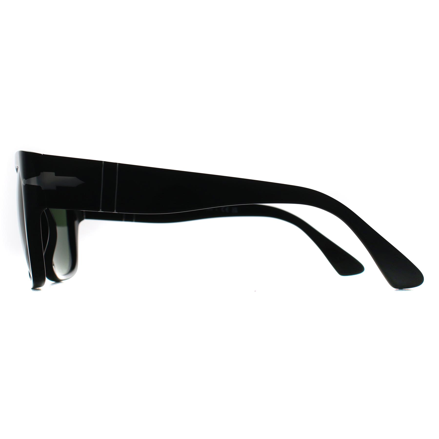 Black Persol Black Square Black Green PO3384S, Image 3 of 3