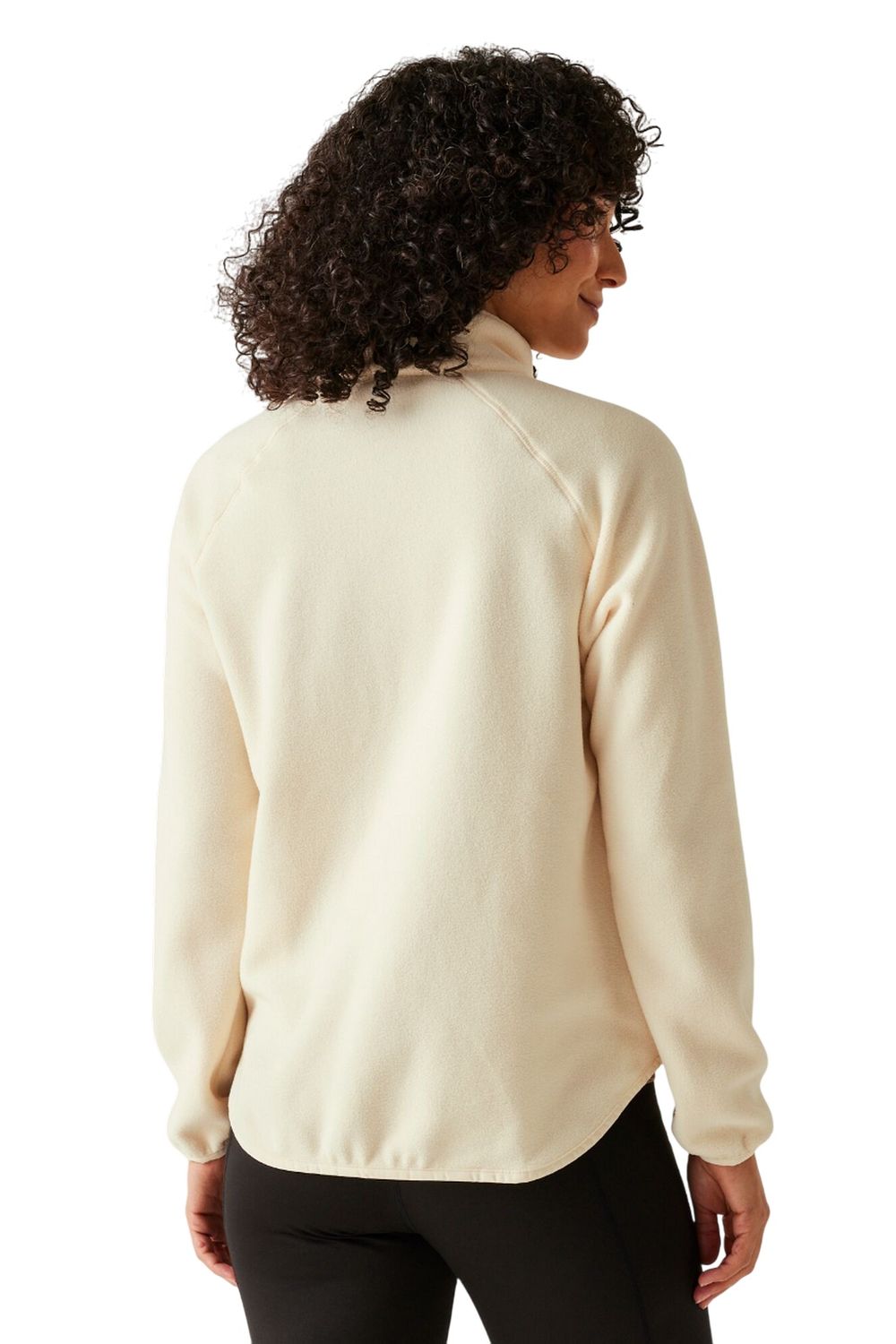 Cream Frankie Full Zip Fleece Jacket, Image 4 of 5