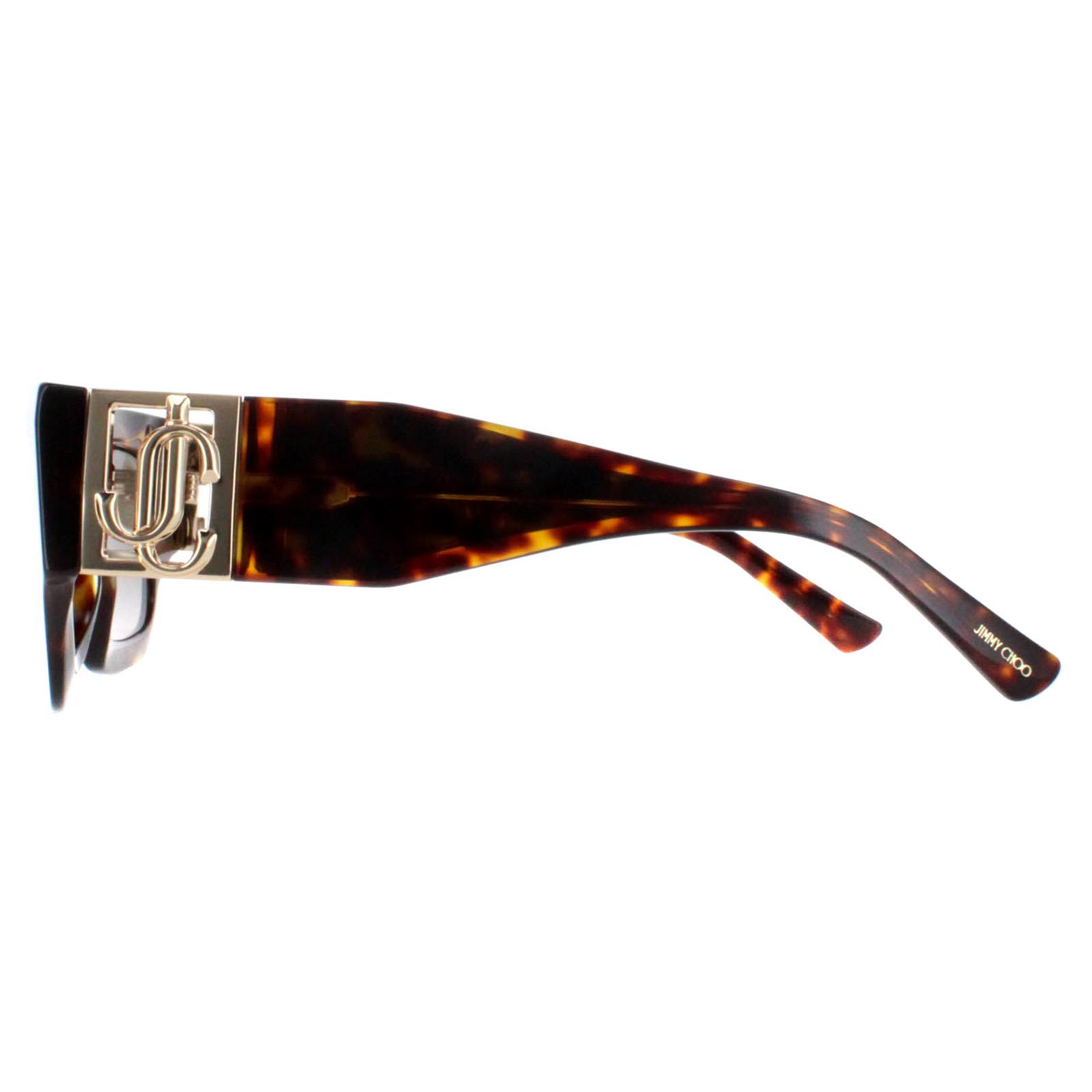 Brown Square Havana and Gold Brown Gradient NENA/S, Image 3 of 4