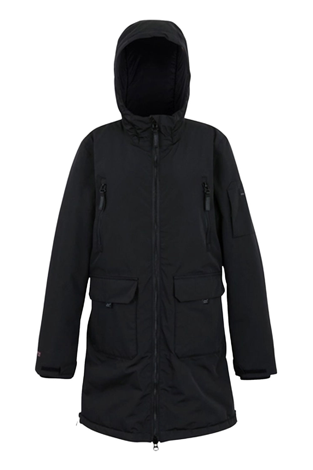 Black Gwynn Insulated Waterproof Jacket, Image 1 of 6