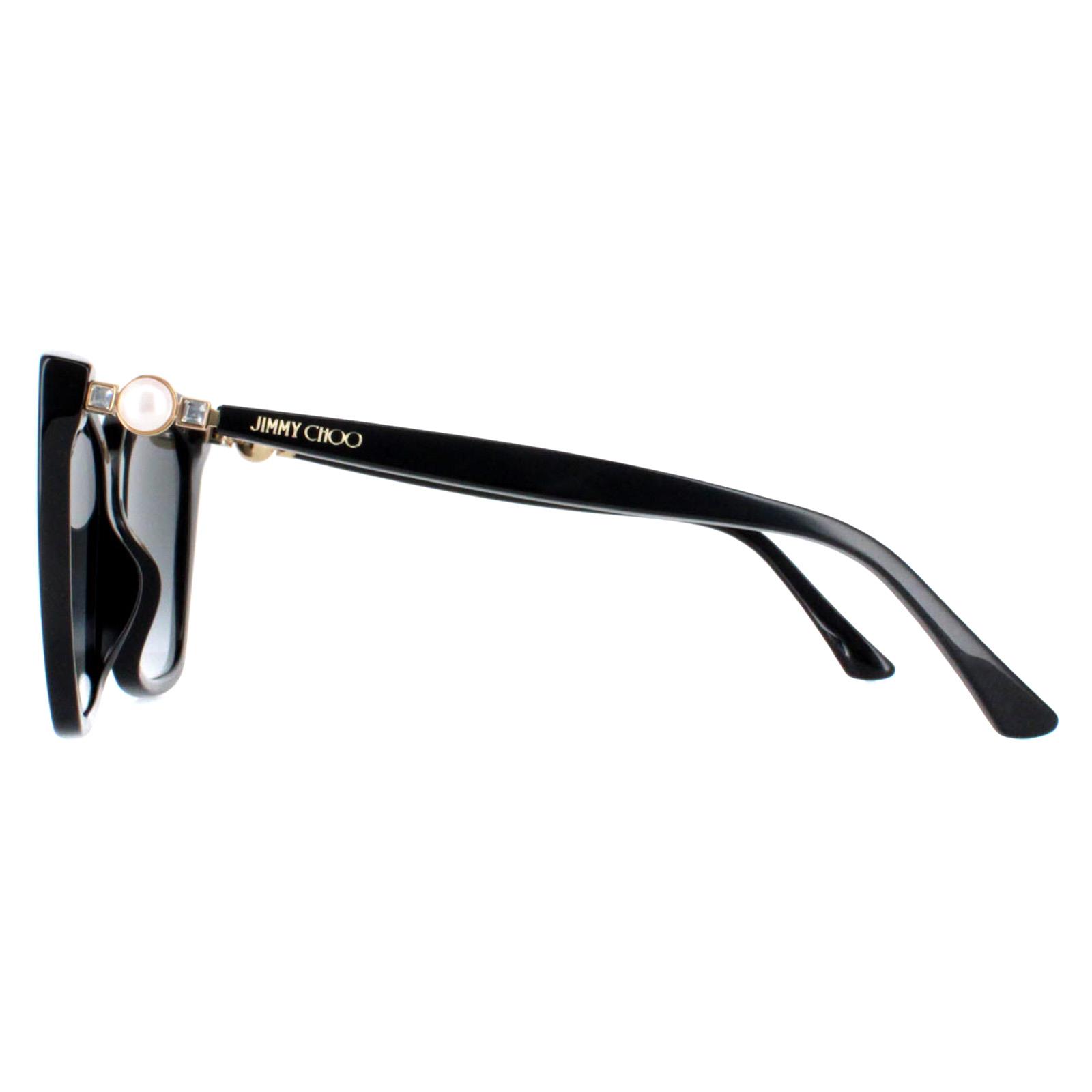 Black Jimmy Choo Black Cat Eye Black Grey Gradient RUA/G/S, Image 3 of 4