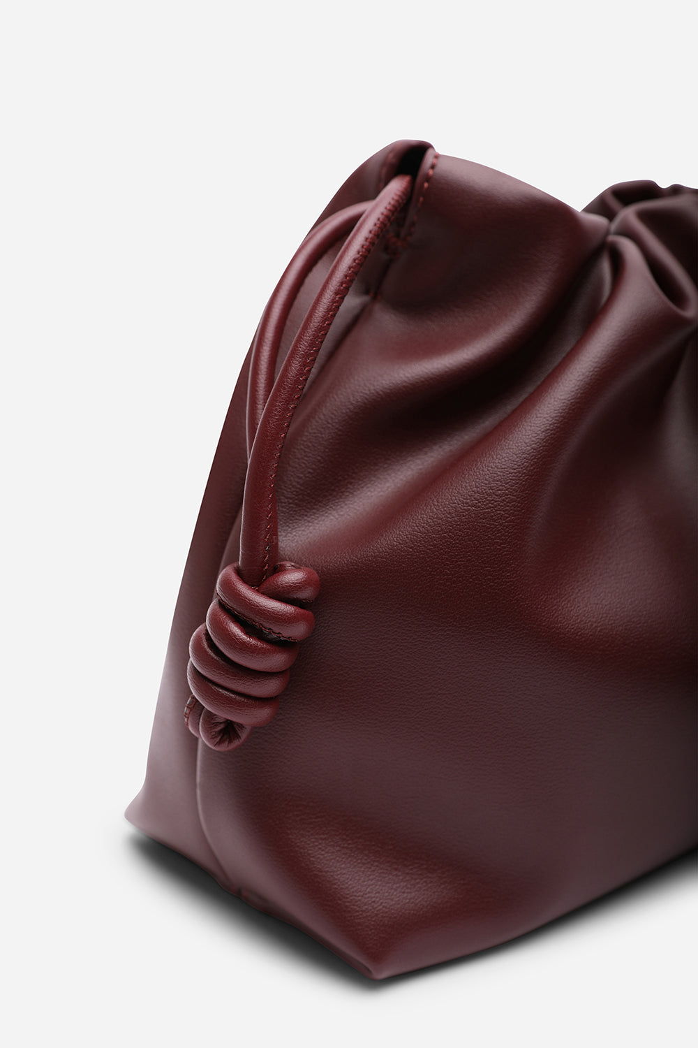 Maroon Where's That From Maroon Auric Drawstring Shoulder Bag, Image 4 of 8