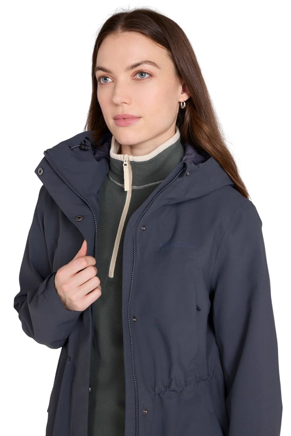 Charcoal Harbour Waterproof Parka, Image 3 of 4