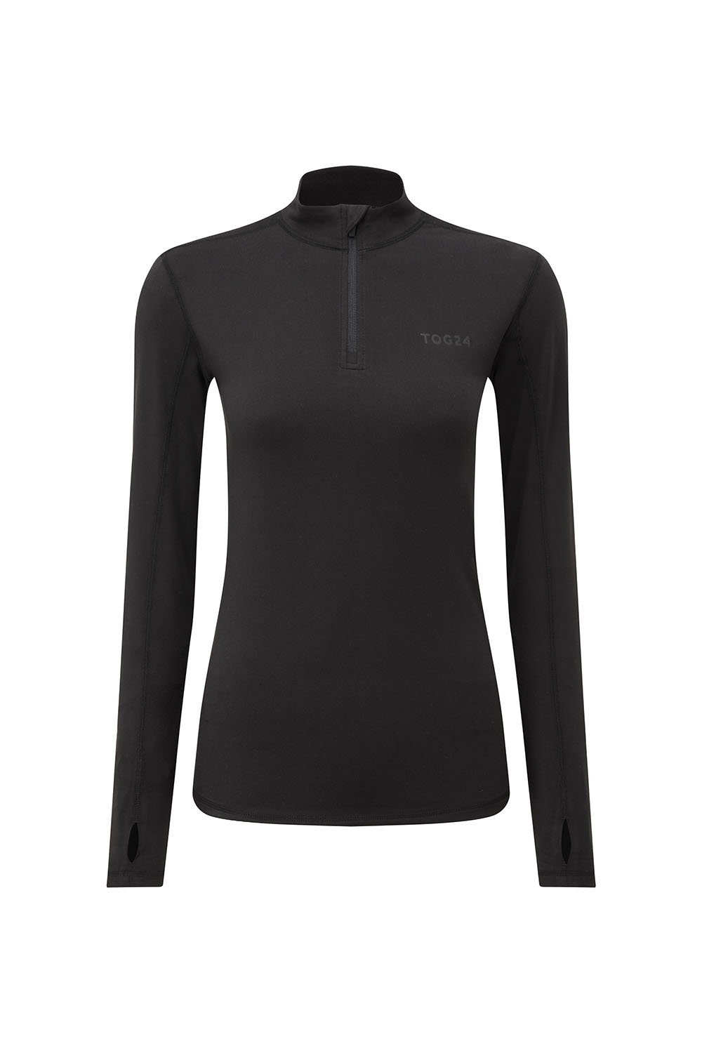 Black Snowdon Thermal Base Layer Quarter Zip, Image 5 of 5