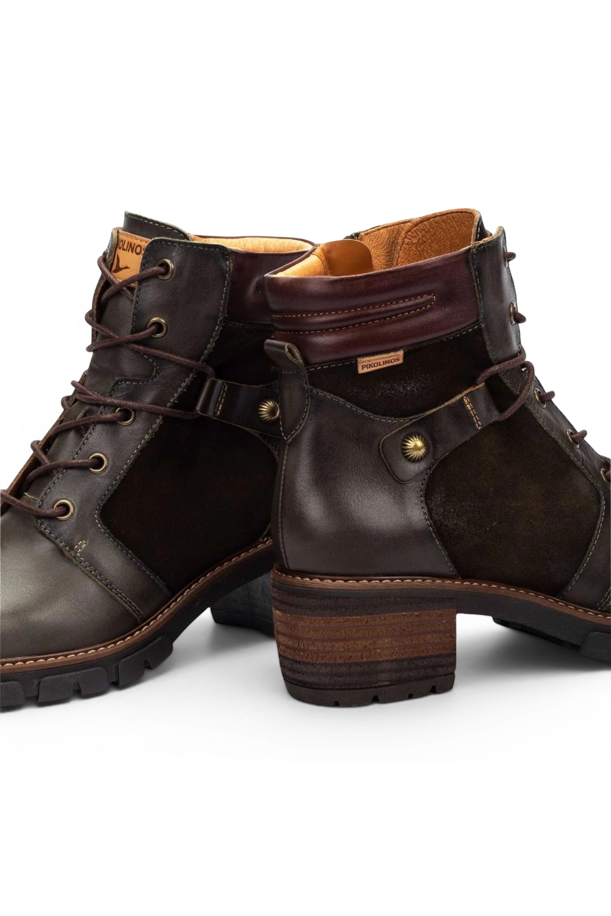 Brown Womens Soft Heel Ankle Boots -W1T-8979C1, Image 7 of 7