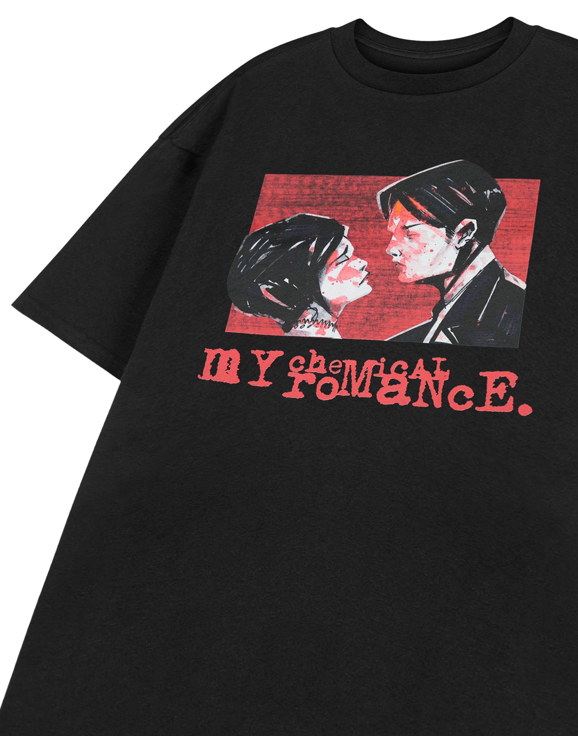 Black My Chemical Romance Three Cheers For T-Shirt, Image 5 of 6