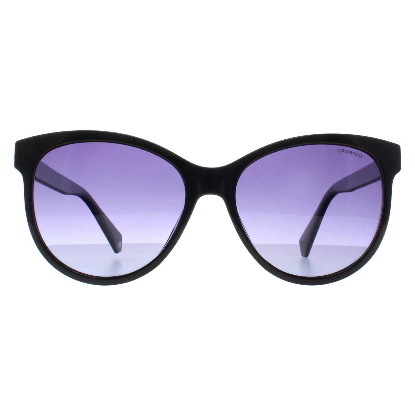 Black Polaroid Black Cat Eye Black Gray PLD 4079/S/X, Image 1 of 4