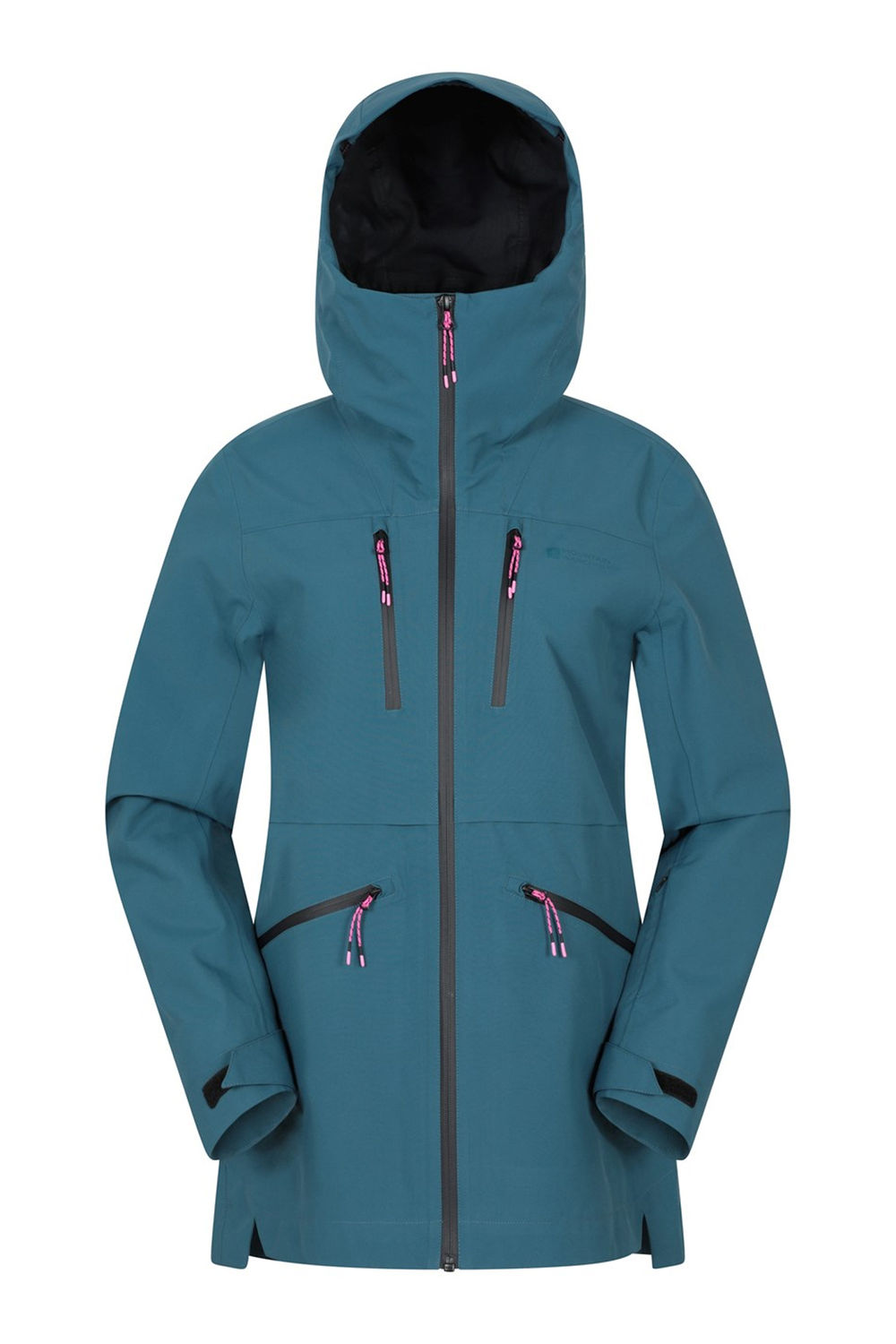 Teal Tempest Waterproof 3 Layer Ski Jacket, Image 1 of 4