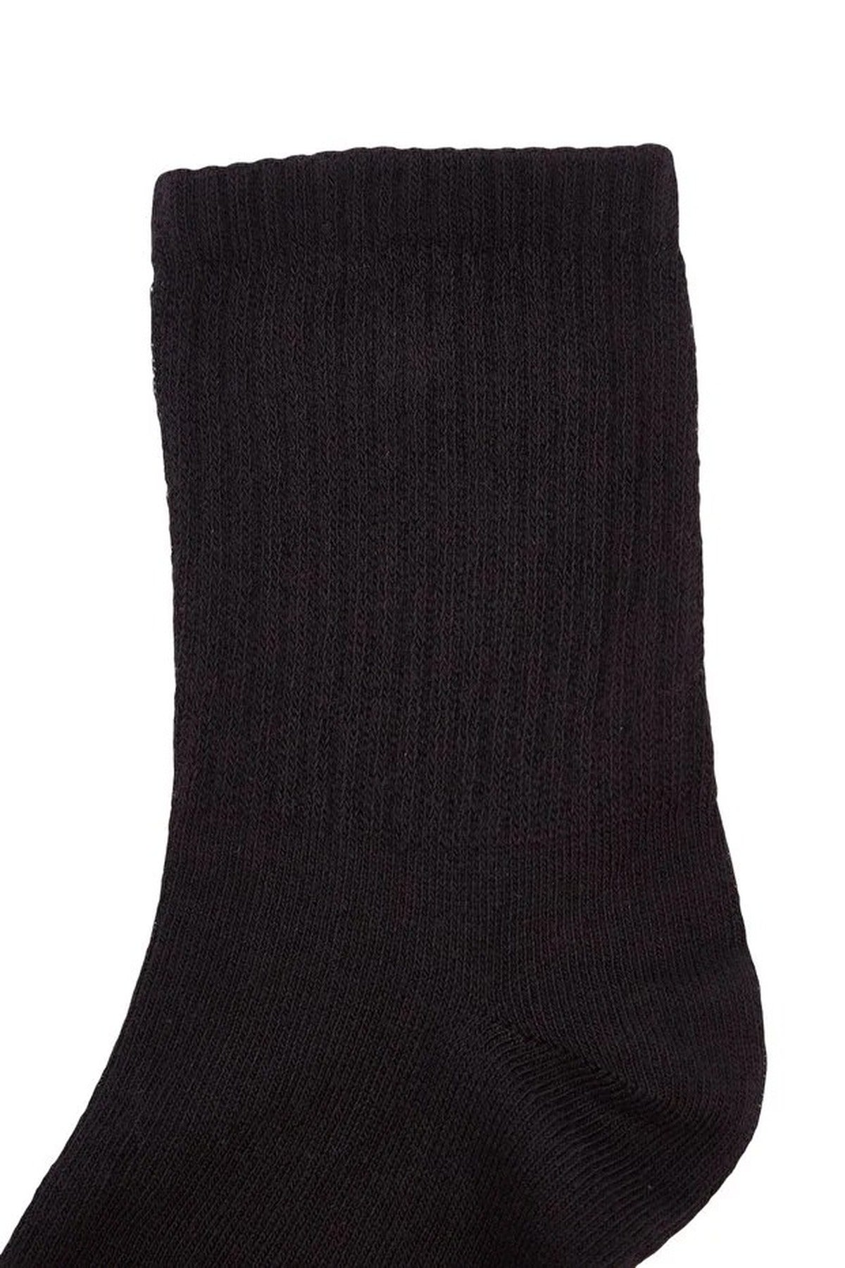 Multi 6 Pack Cotton Ribbed Knit Crew Socks, Image 3 of 5