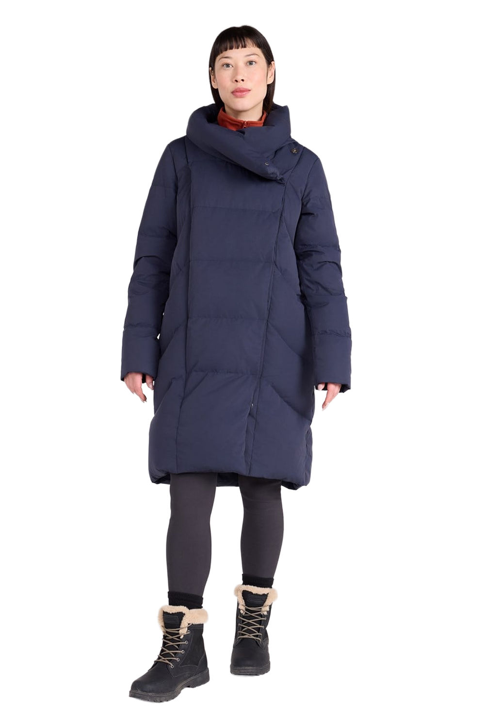 Navy Cosy Extreme II Wrap Down Jacket, Image 1 of 5