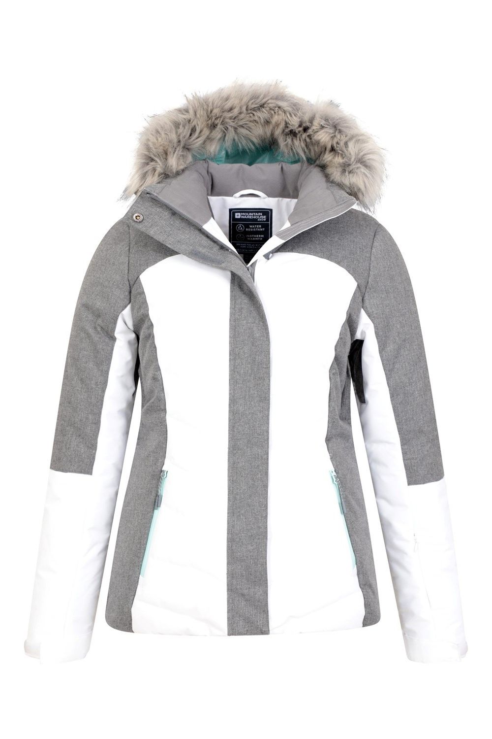 White Pyrenees II Padded Ski Jacket, Image 3 of 5
