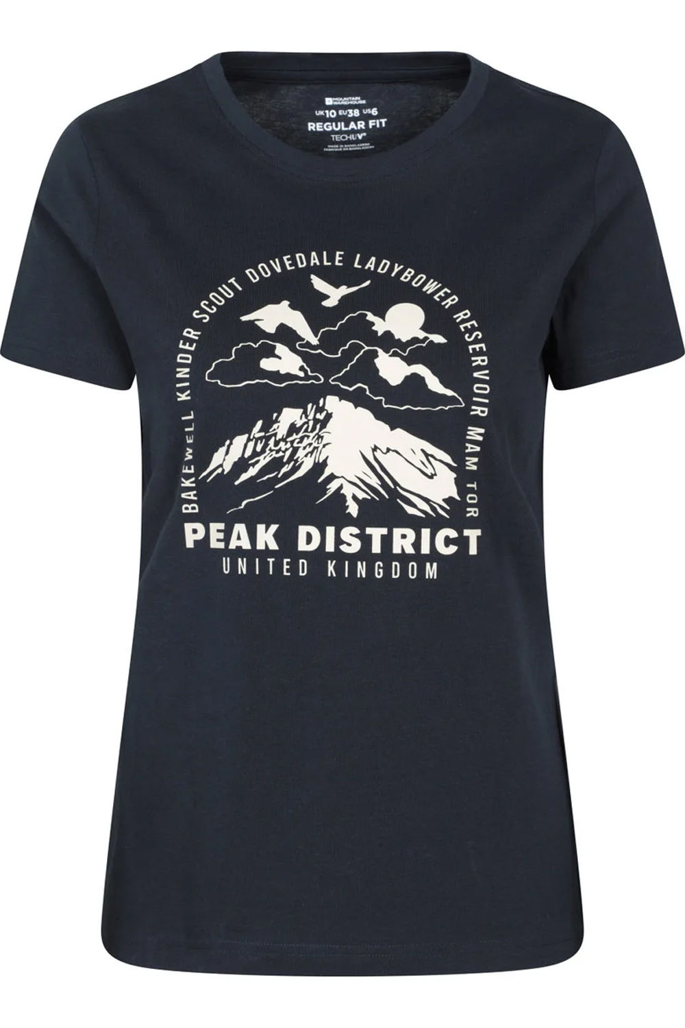 Indigo Peak District Printed TShirt, Image 3 of 4