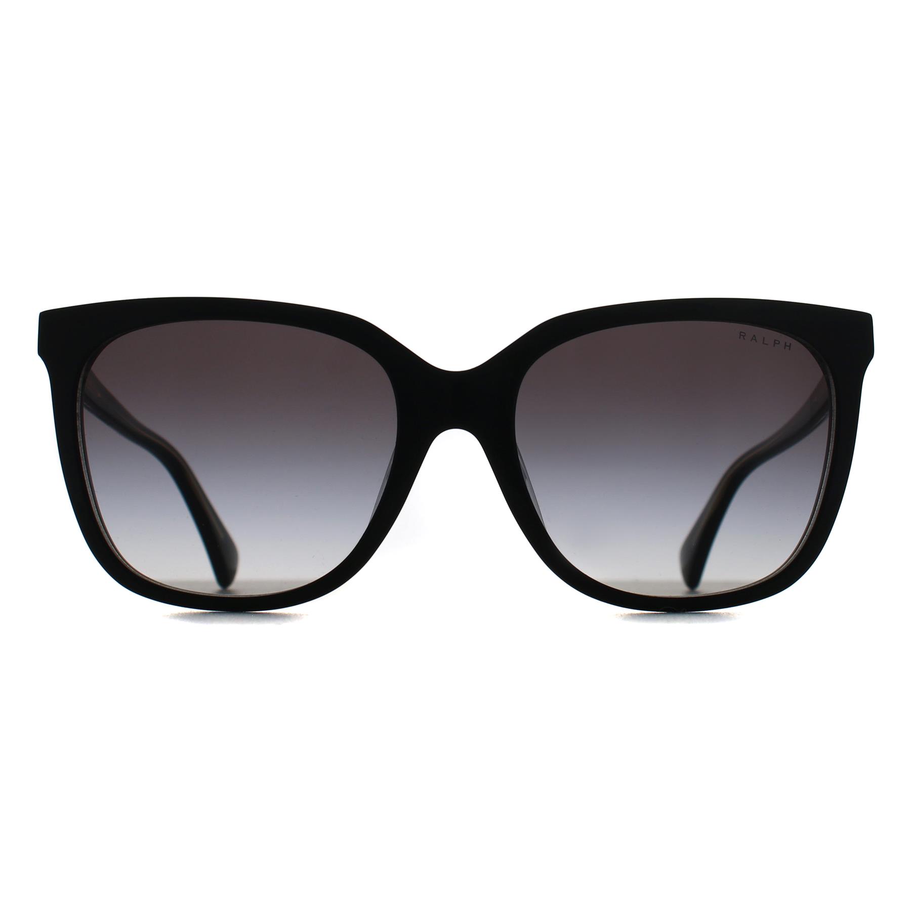 Black Square Shiny Black on Transparent Grey Gradient RA5343U, Image 1 of 3