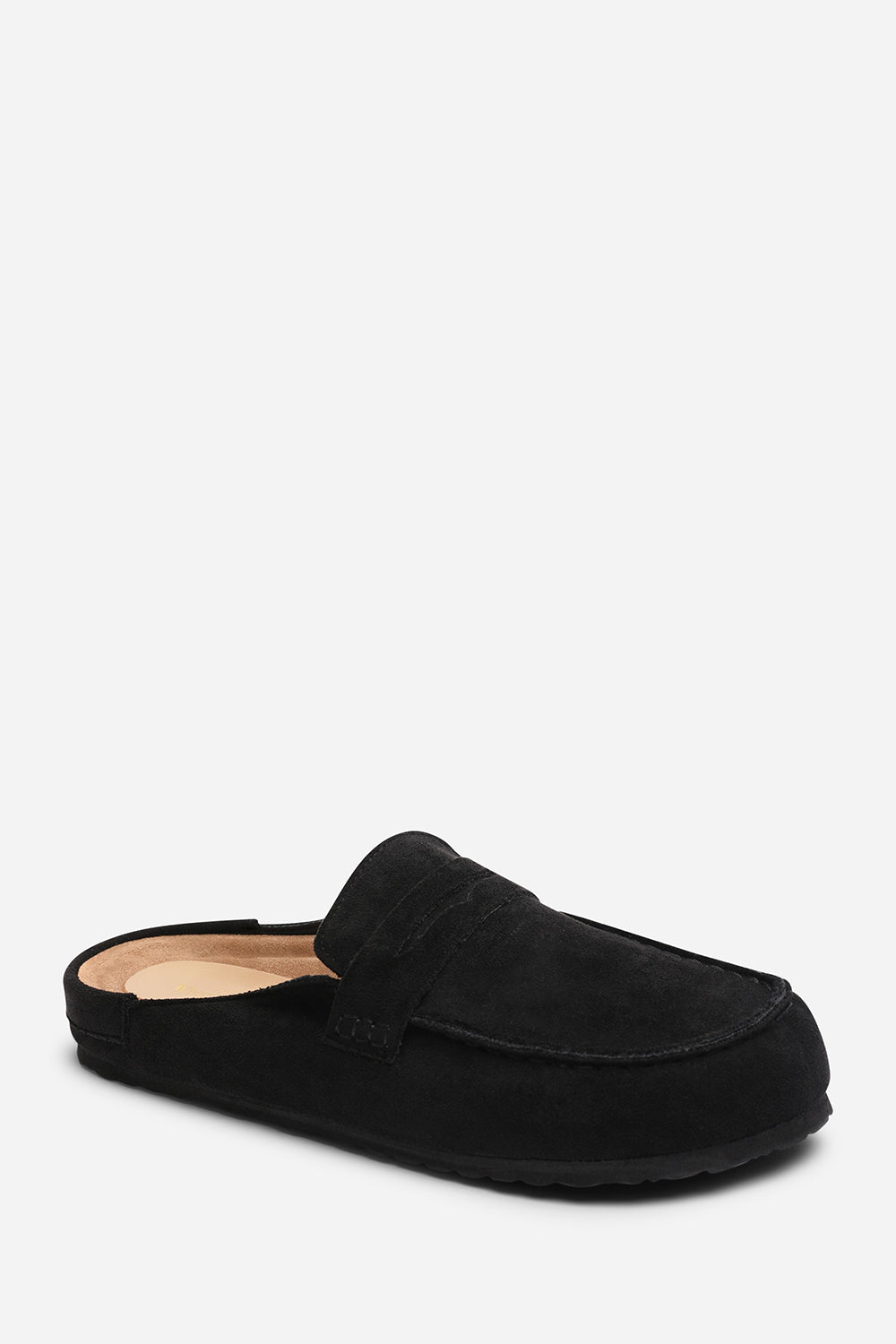 Black Honeybee Low Back Slip on Mule, Image 3 of 6