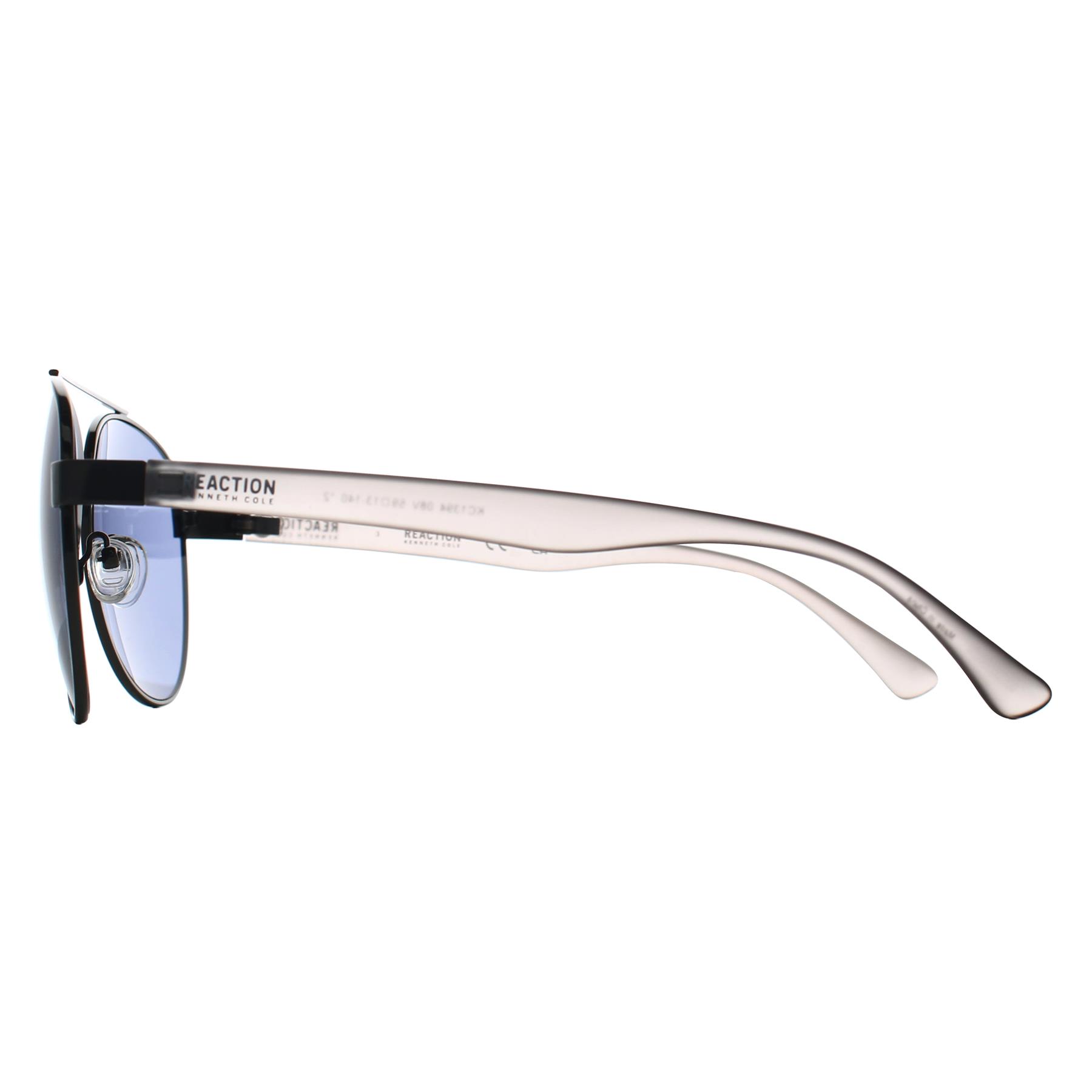 Grey Aviator Shiny Gunmetal Blue KC1394, Image 3 of 3