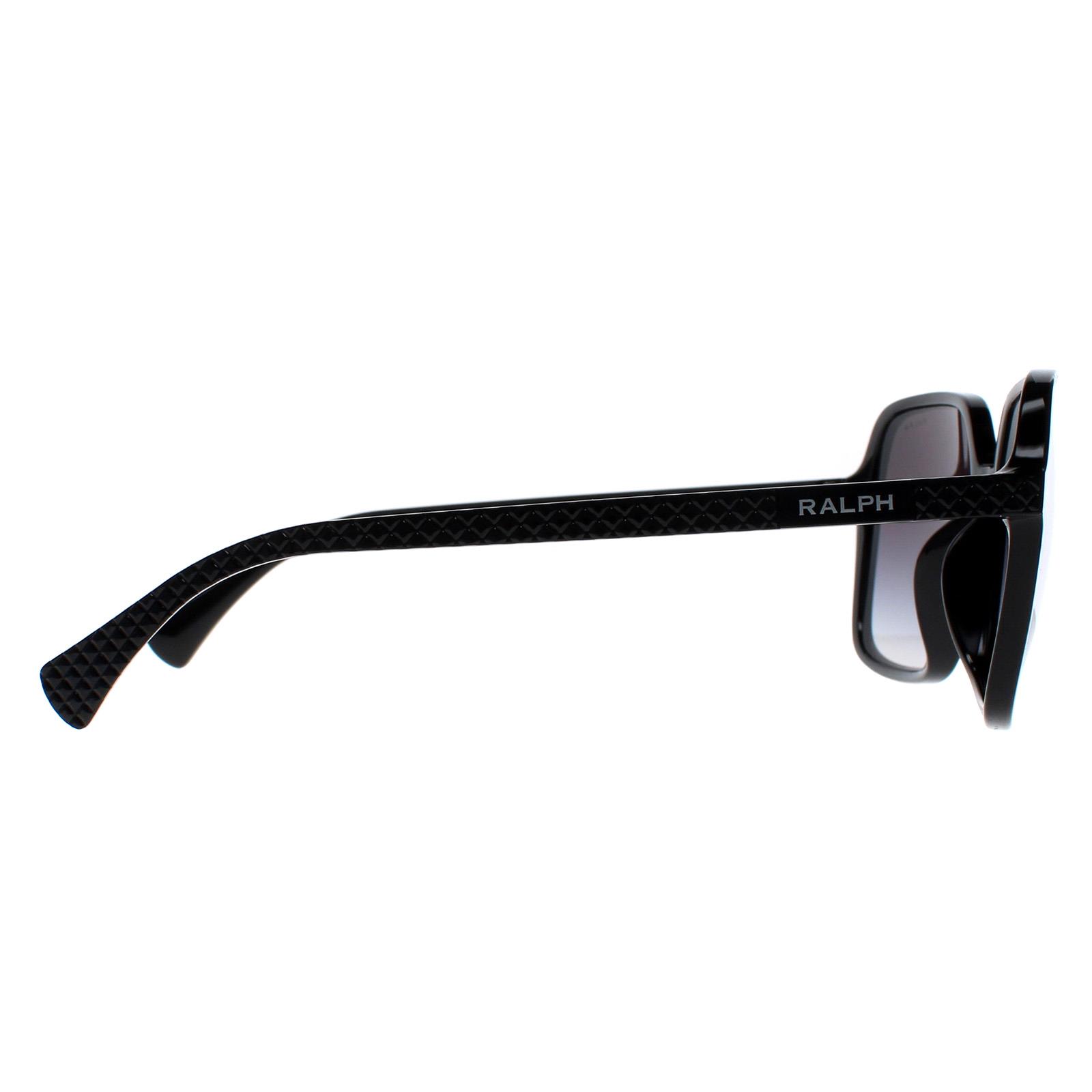 Black Ralph Black Square Shiny Black Grey Gradient RA5291U, Image 4 of 6