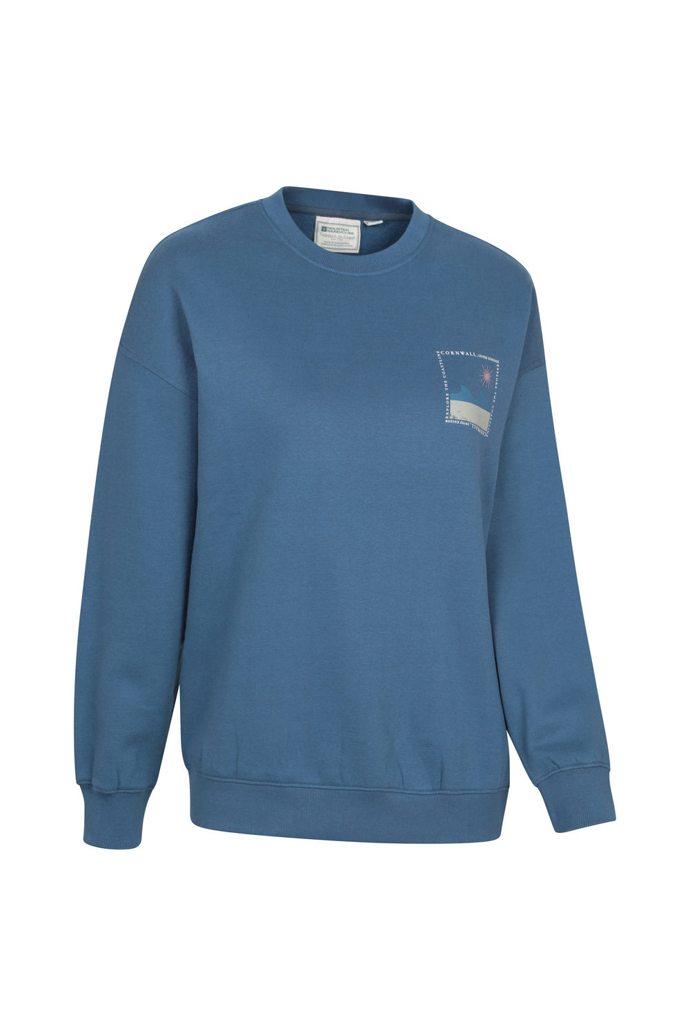 Blue Conwall Graphic Sweatshirt, Image 3 of 4