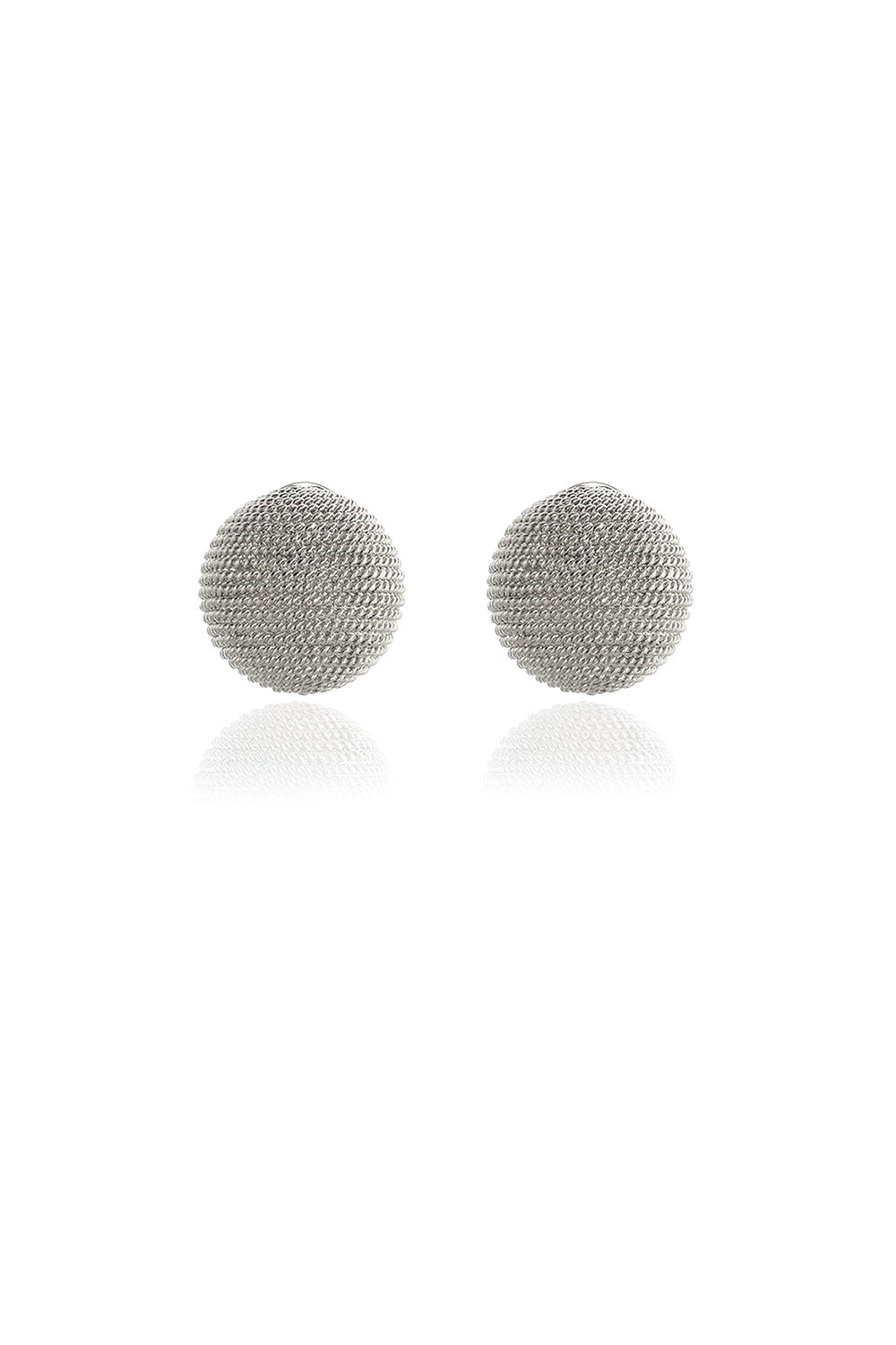 Silver Cachet London Tyra Silver Clip On Earrings, Image 1 of 2