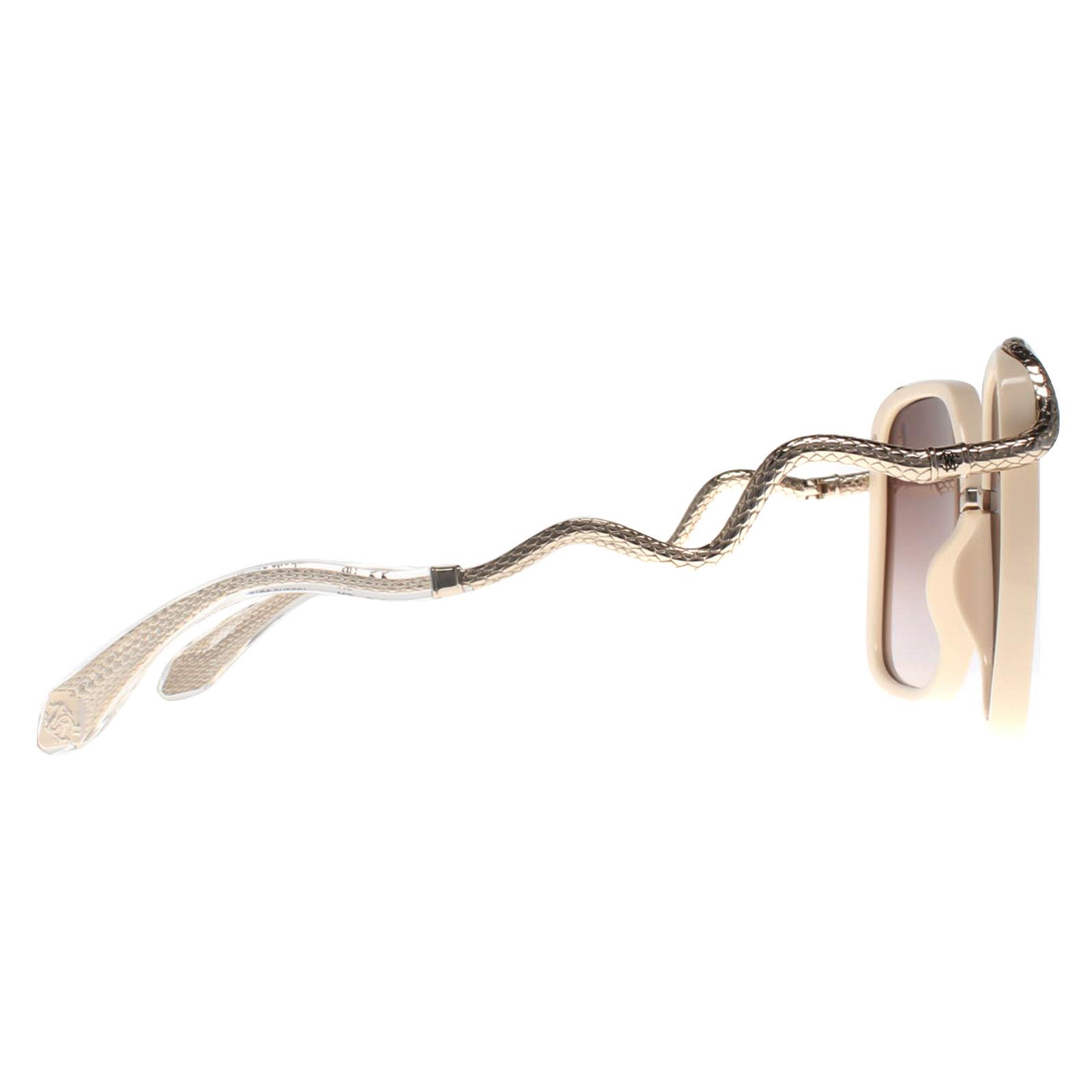 Beige Nike Beige Square Cream Brown Gradient SRC003M Sunglasses, Image 4 of 4