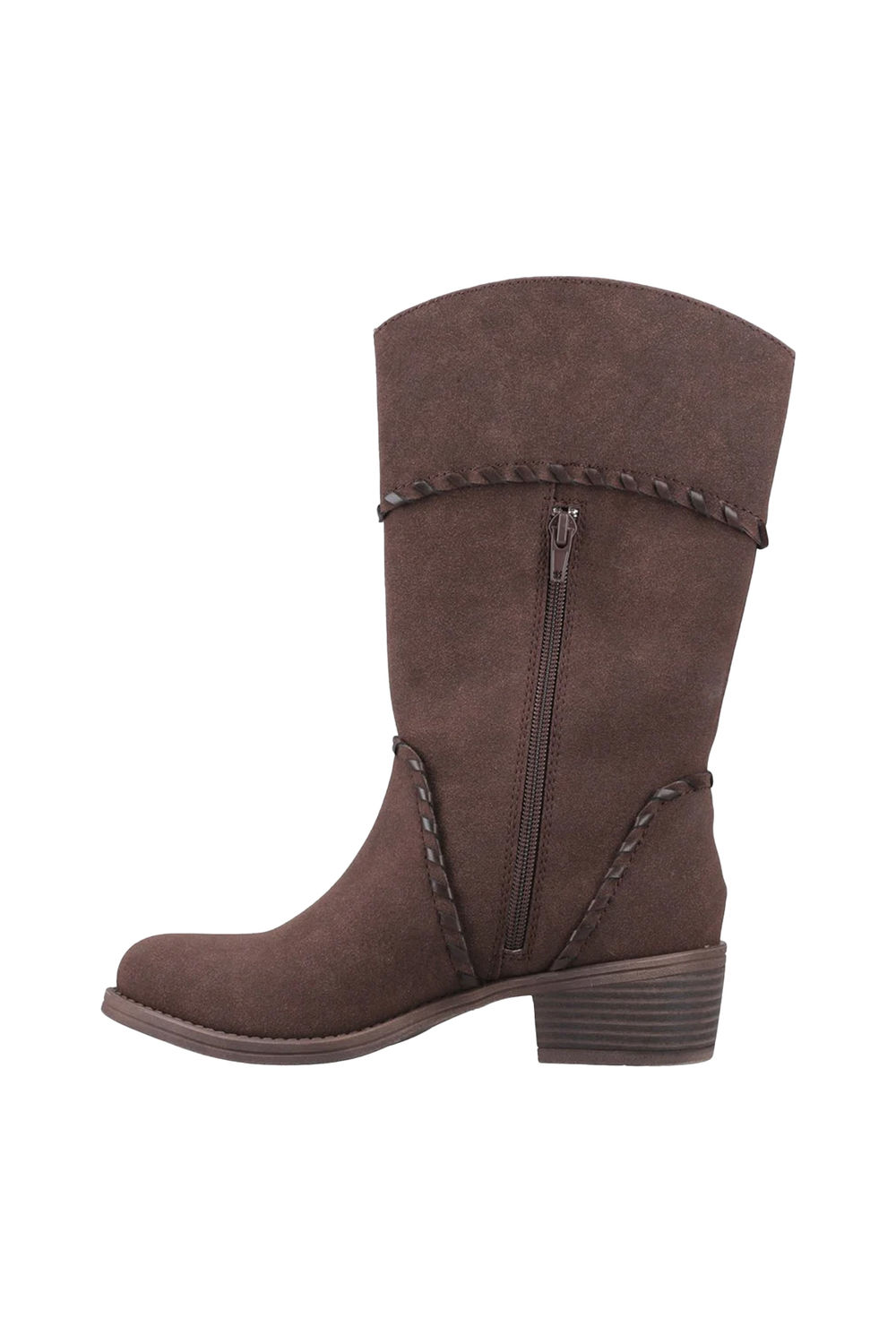 Dark Brown Rowdy Cowboy Boots, Image 3 of 5