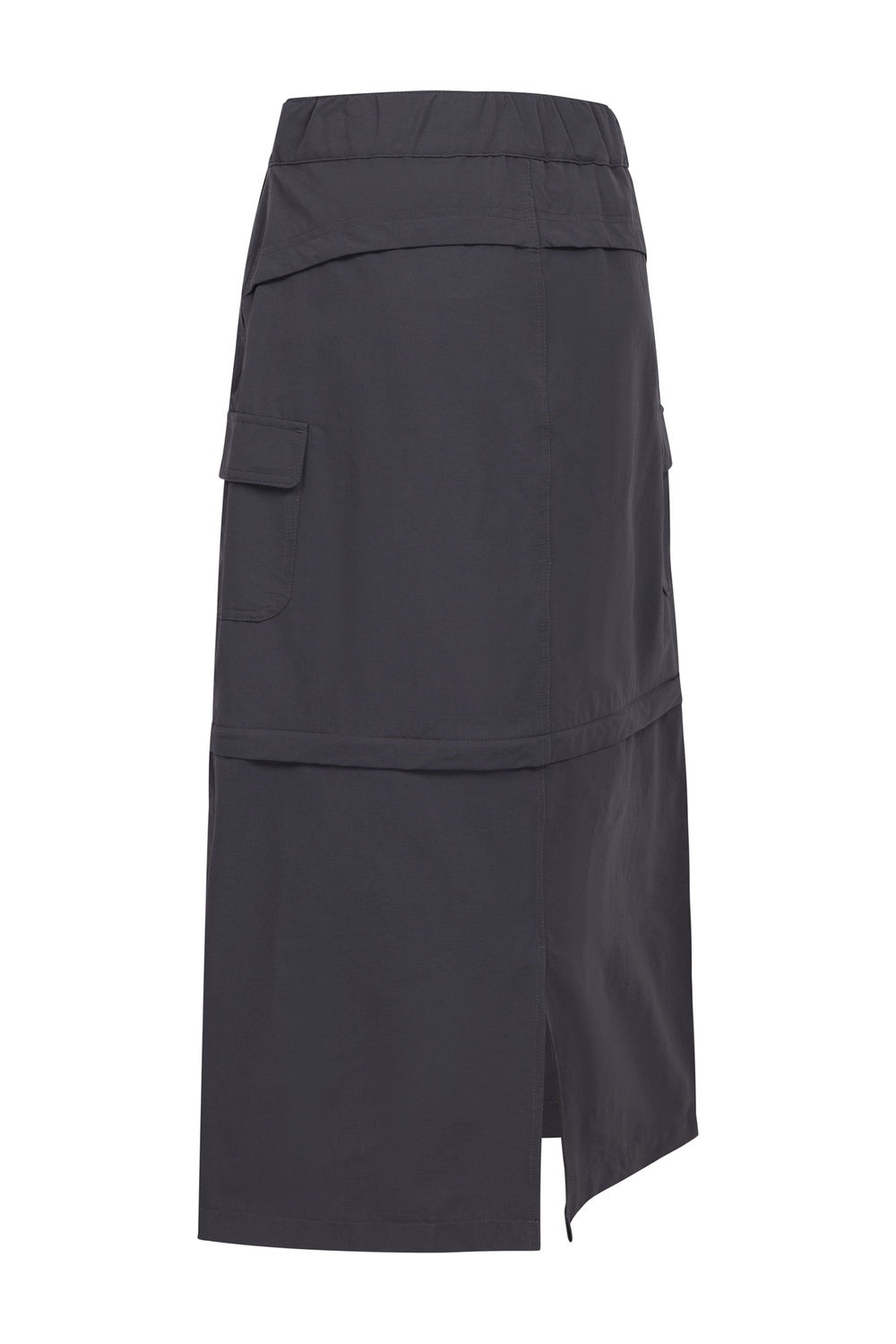 Dark Grey Alondra Cargo Skirt, Image 2 of 2