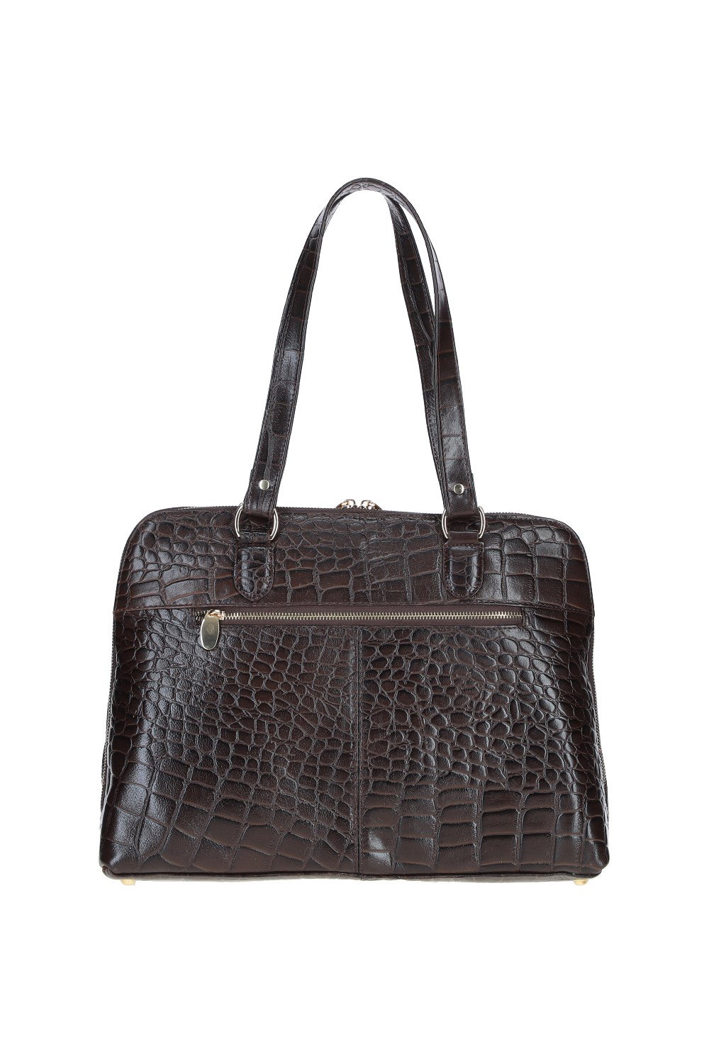 Brown 'Riviera Chic' Real Leather Bag, Image 3 of 4