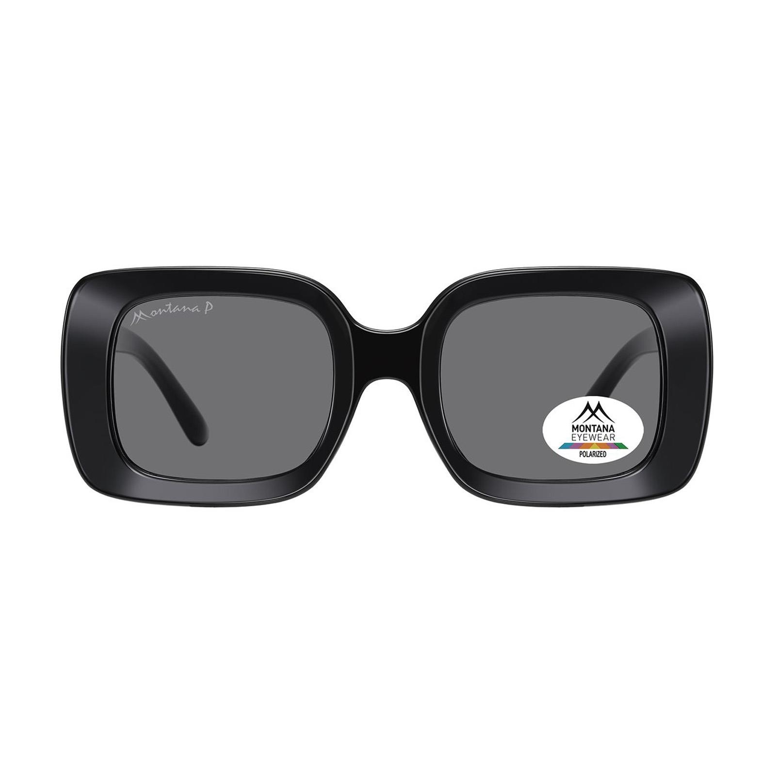 Black Montana Black Square Black Grey Polarized MP68, Image 1 of 3