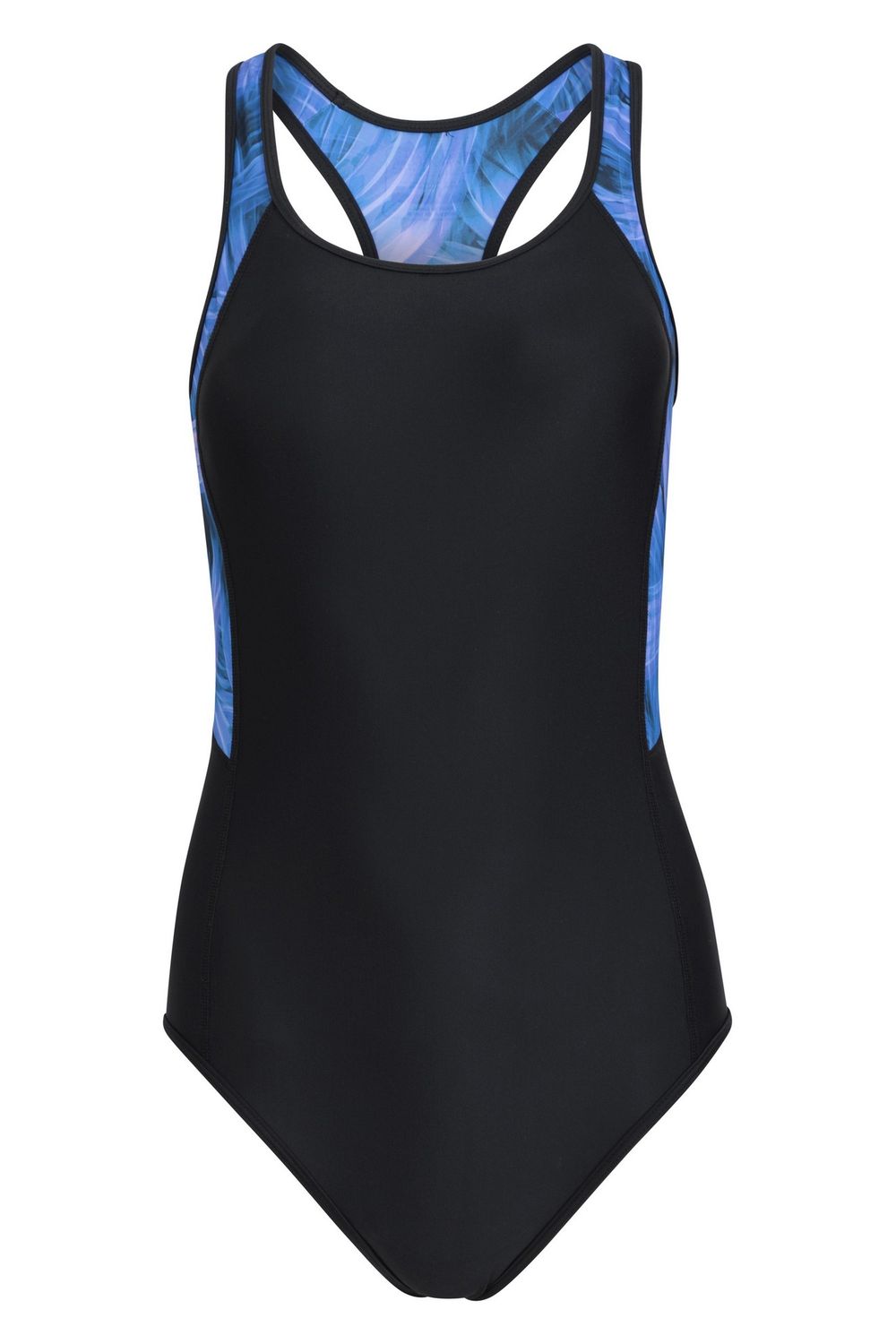 Purple Take The Plunge Printed One Piece Swimsuit, Image 1 of 4