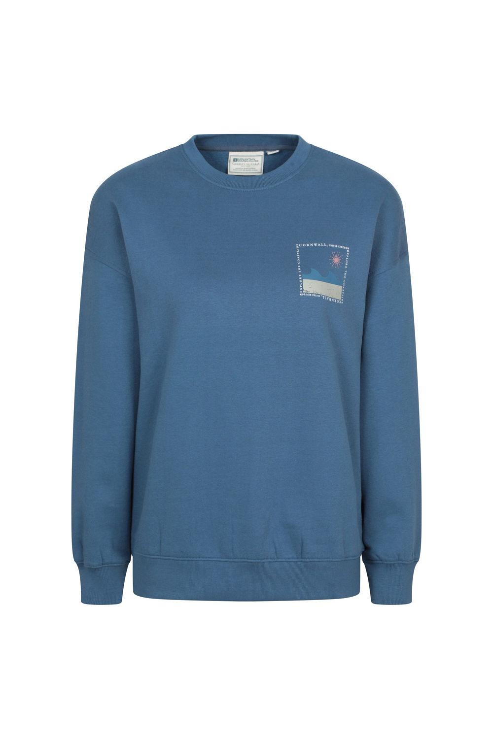 Blue Conwall Graphic Sweatshirt, Image 1 of 4
