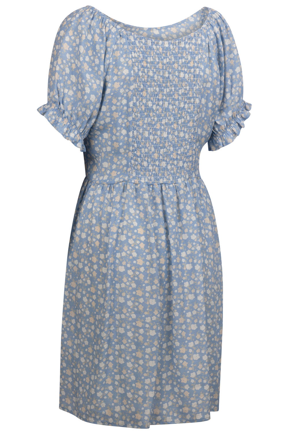 Light Blue Margaret Short Sleeved Casual Dress, Image 2 of 2