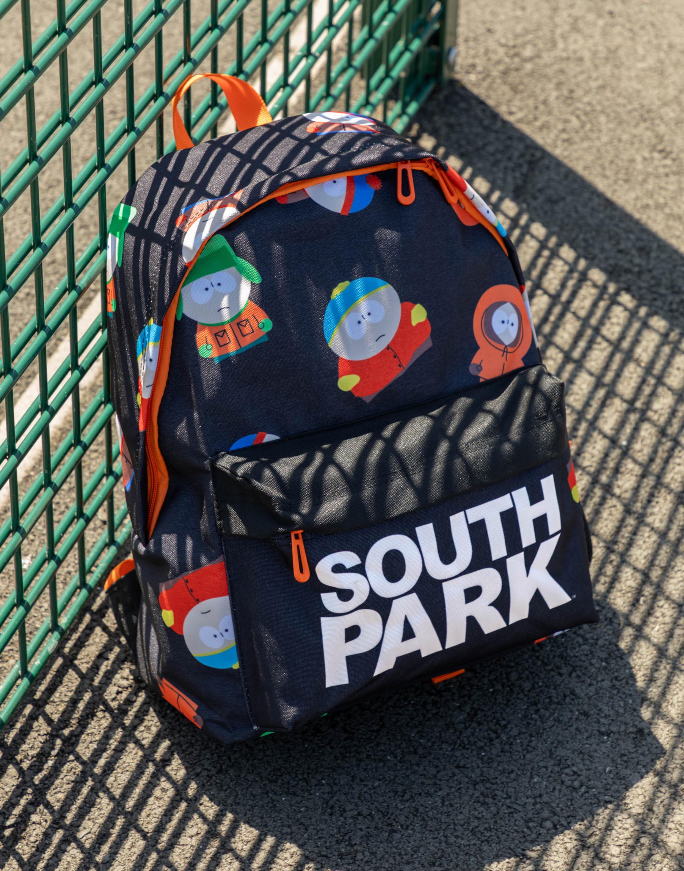 Multi South Park Character All Over Print Backpack, Image 5 of 6