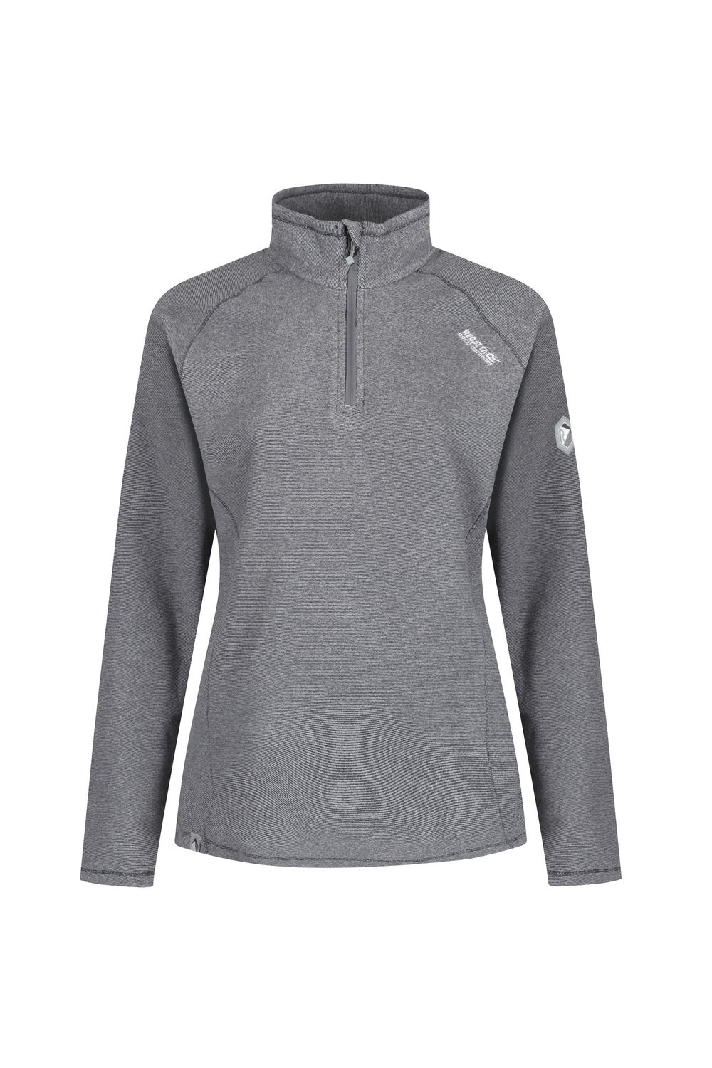 Dark Grey Great Outdoors Montes Half Zip Fleece Top, Image 2 of 4
