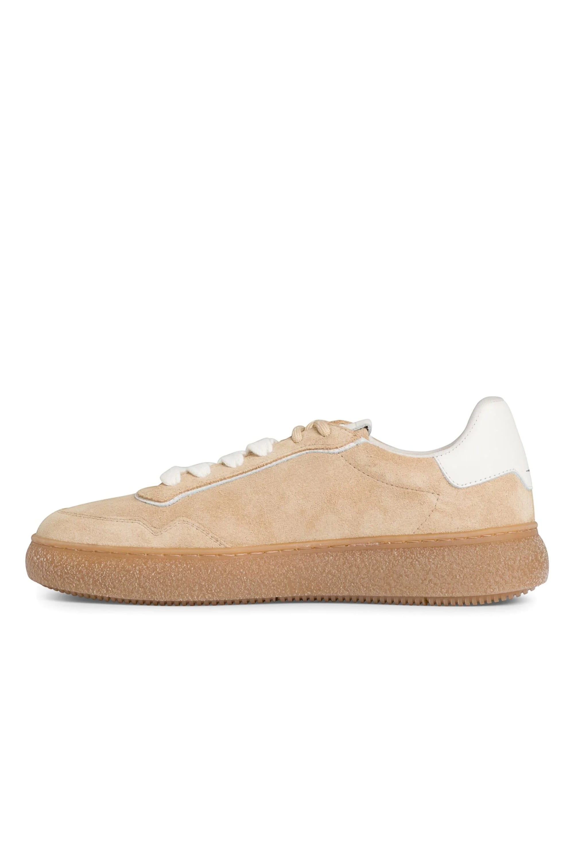 White Tamaris White Tamaris Beige White Stripe Sneakers, Image 4 of 7