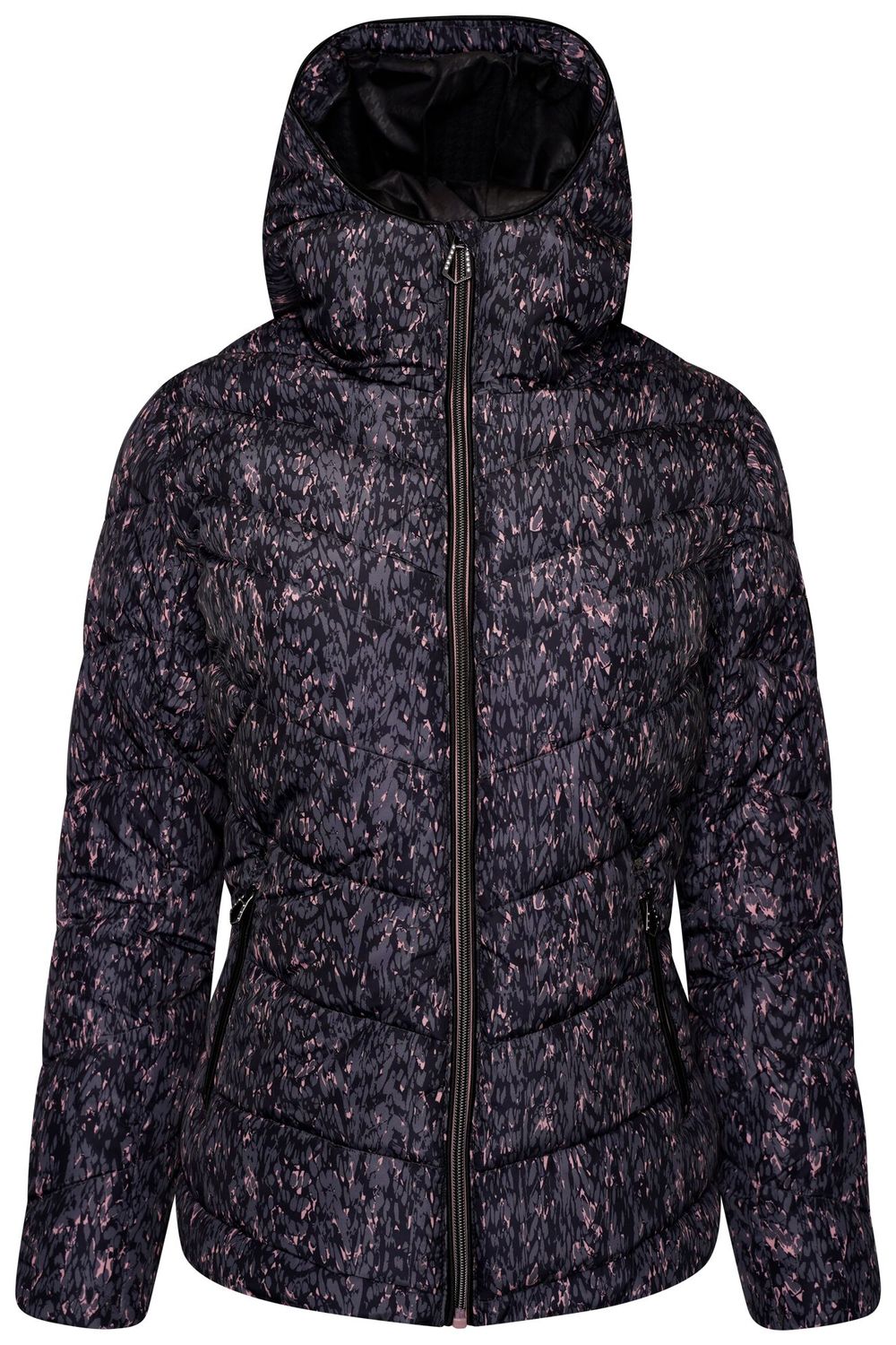 Light Pink Reputable Embellished Padded Jacket, Image 1 of 8
