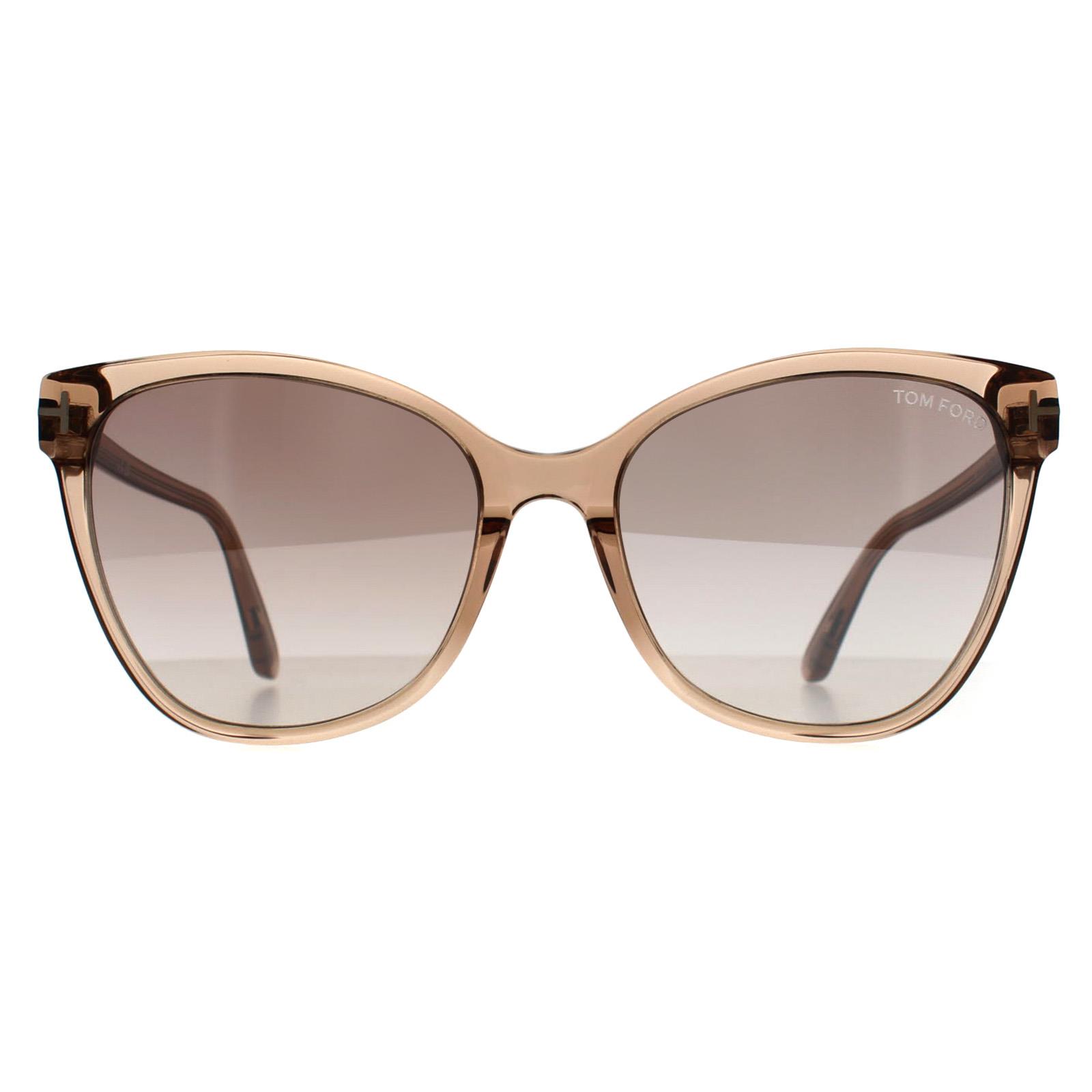 Cat Eye Shiny Light Brown Brown Mirror Ani FT0844, Image 1 of 3