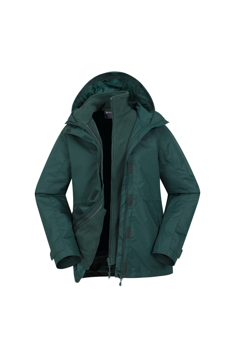 Dark Green Fell II 3 In 1 Jacket, Image 6 of 7