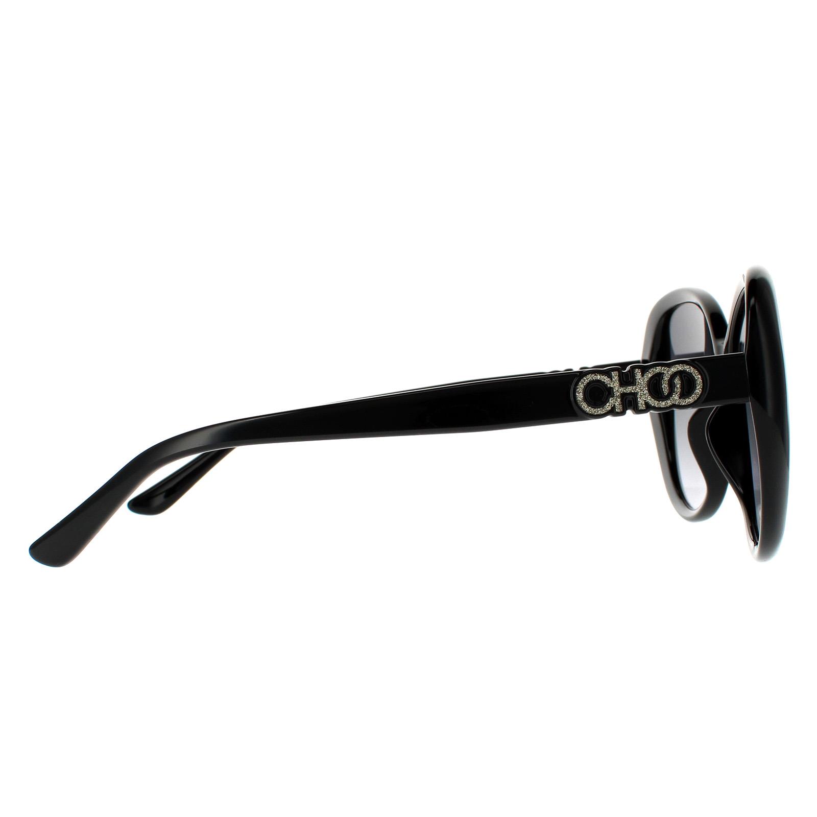 Black Fashion Black Dark Grey Gradient Sunglasses, Image 4 of 6